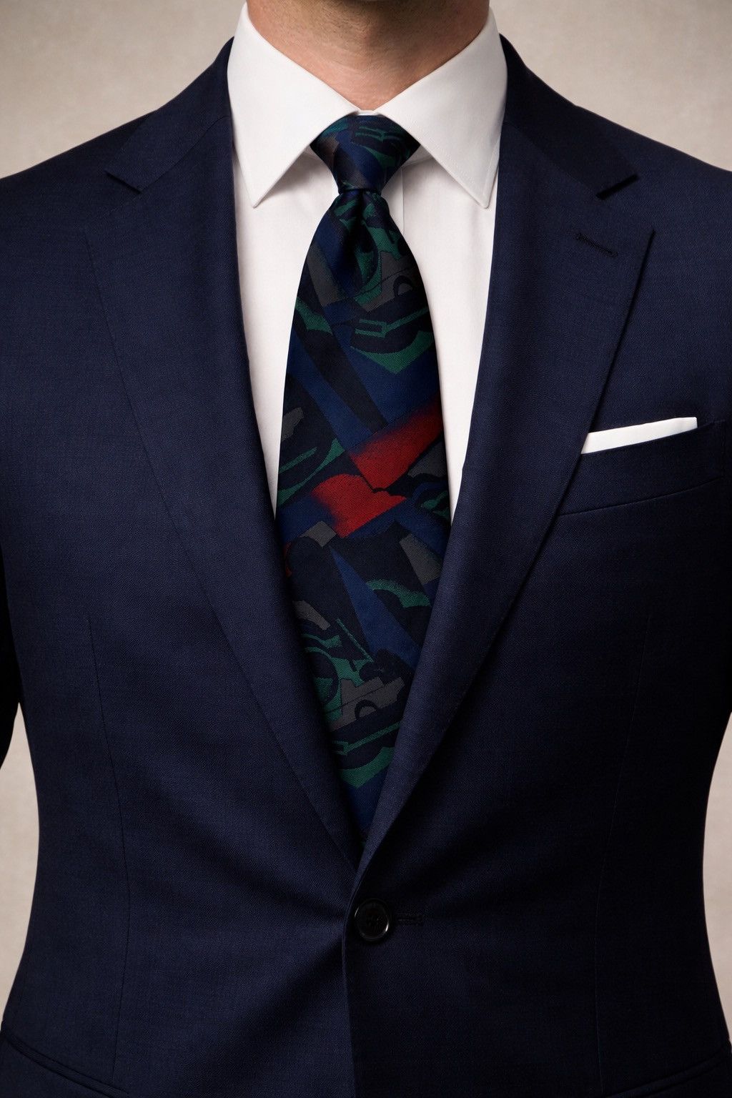 Other Designer Silk Tie Bundle – Mulberry Ziggurat & William Hardy Size ONE SIZE - 3 Thumbnail
