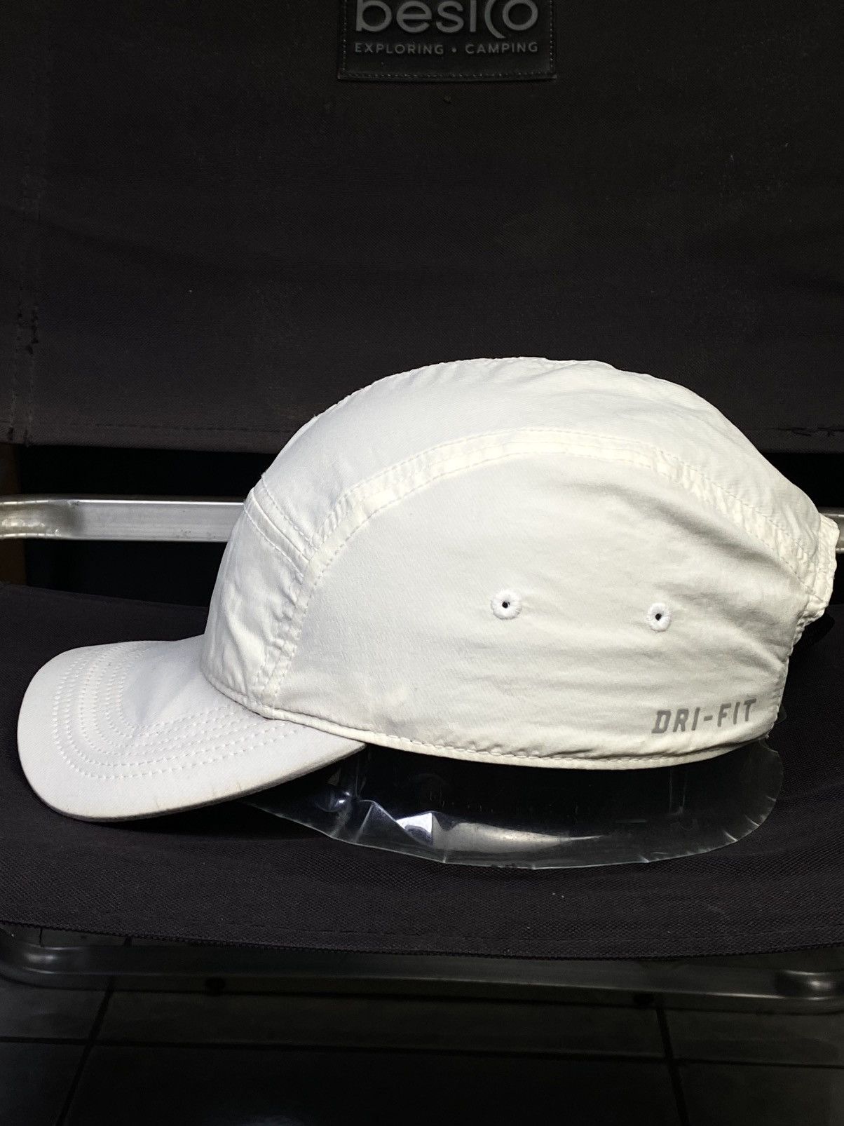 Nike nike aw84 5 panel White dri-fit hat cap Size ONE SIZE - 2 Thumbnail