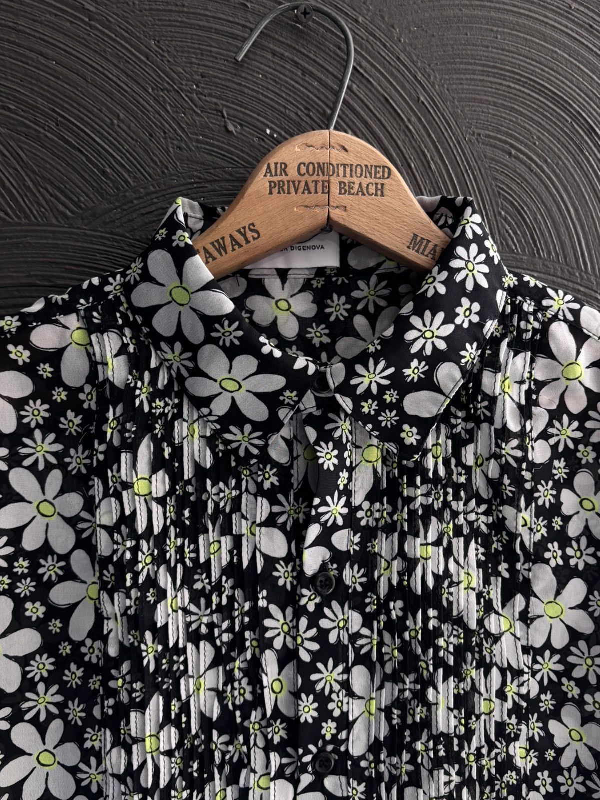 ALEXANDER DIGENOVA Alexander Digenova Chiffon Sunflower Shirt. Size Large Size US L / EU 52-54 / 3 - 3 Thumbnail
