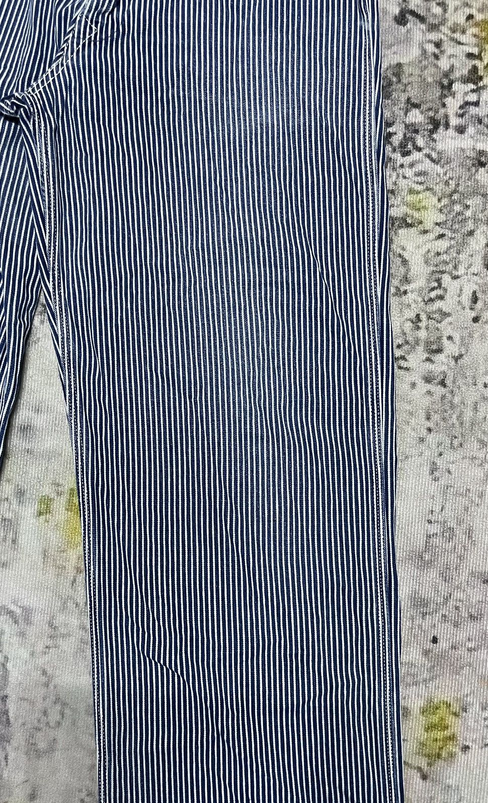 Japanese Brand Flare Japanese Stripe Vintage Size US 29 - 7 Thumbnail