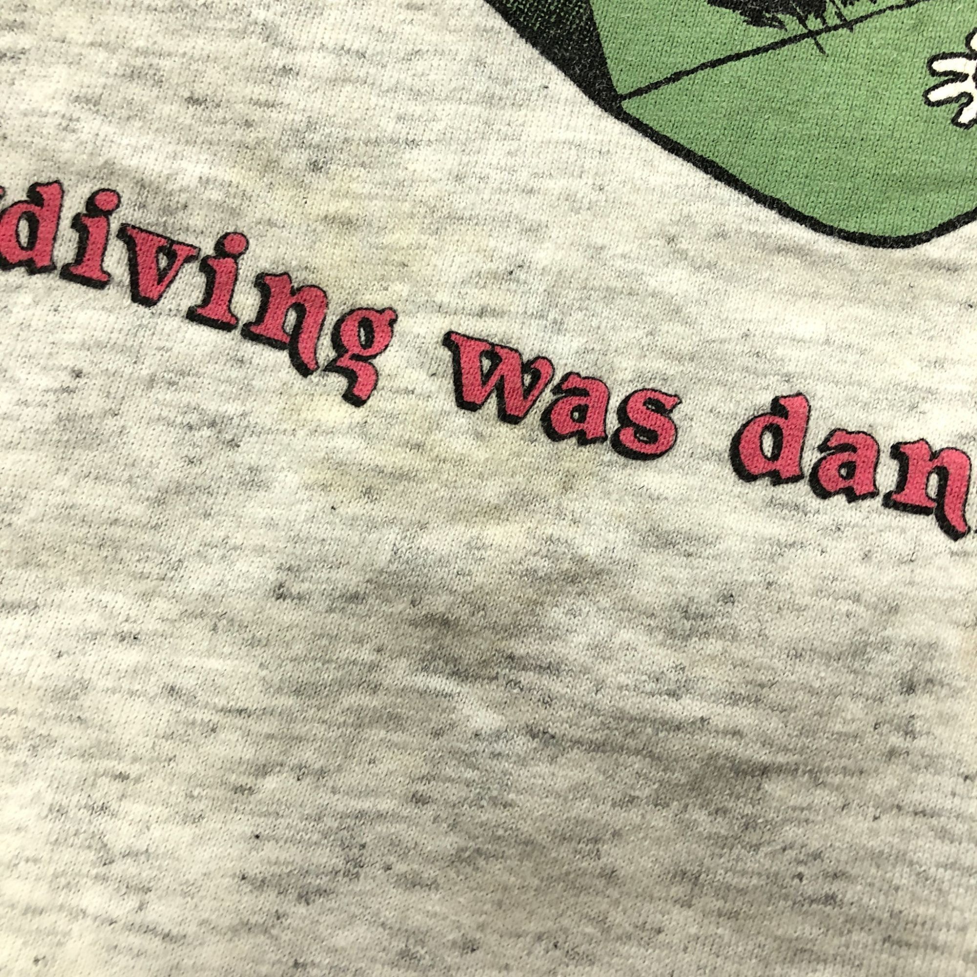 Other Vintage Oneita Remember When Sex was Safe Grey T-Shirt Size US M / EU 48-50 / 2 - 3 Thumbnail