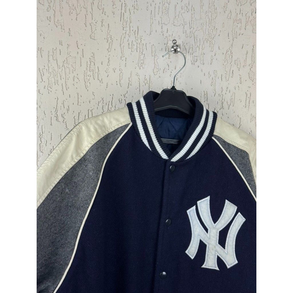 New York Yankees Vintage University Varsity Wool Bomber Jacket New York Yanke Size US M / EU 48-50 / 2 - 3 Thumbnail