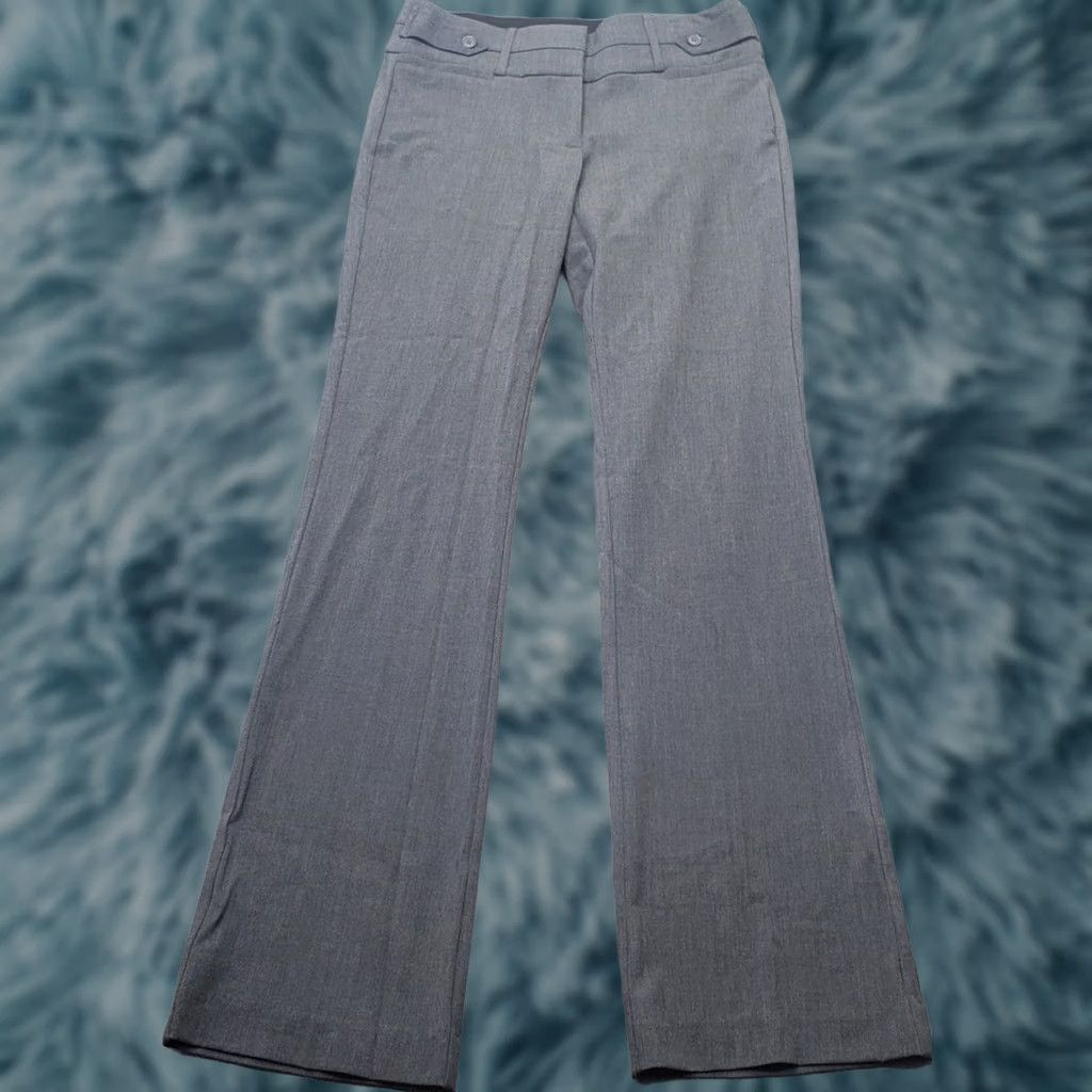 Vintage Candies Marilyn Bootcut Pants Womens 5 Gray Stretch Mid Rise Flat Front Formal Size 27" / US 4 / IT 40 - 1 Thumbnail