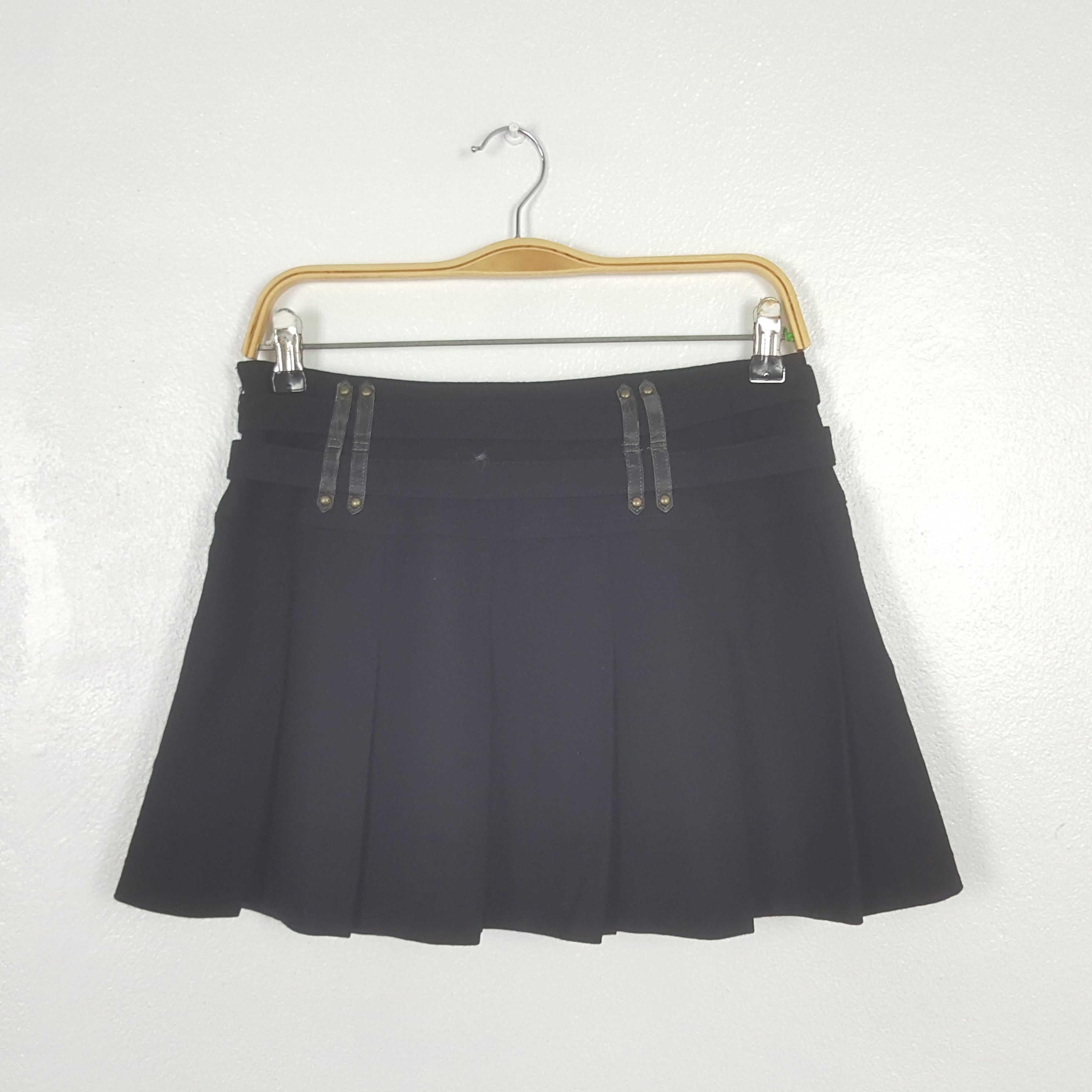Burberry Vintage Burberry London Double Belt Skirts C297N27 Size 28" / US 6 / IT 42 - 3 Thumbnail