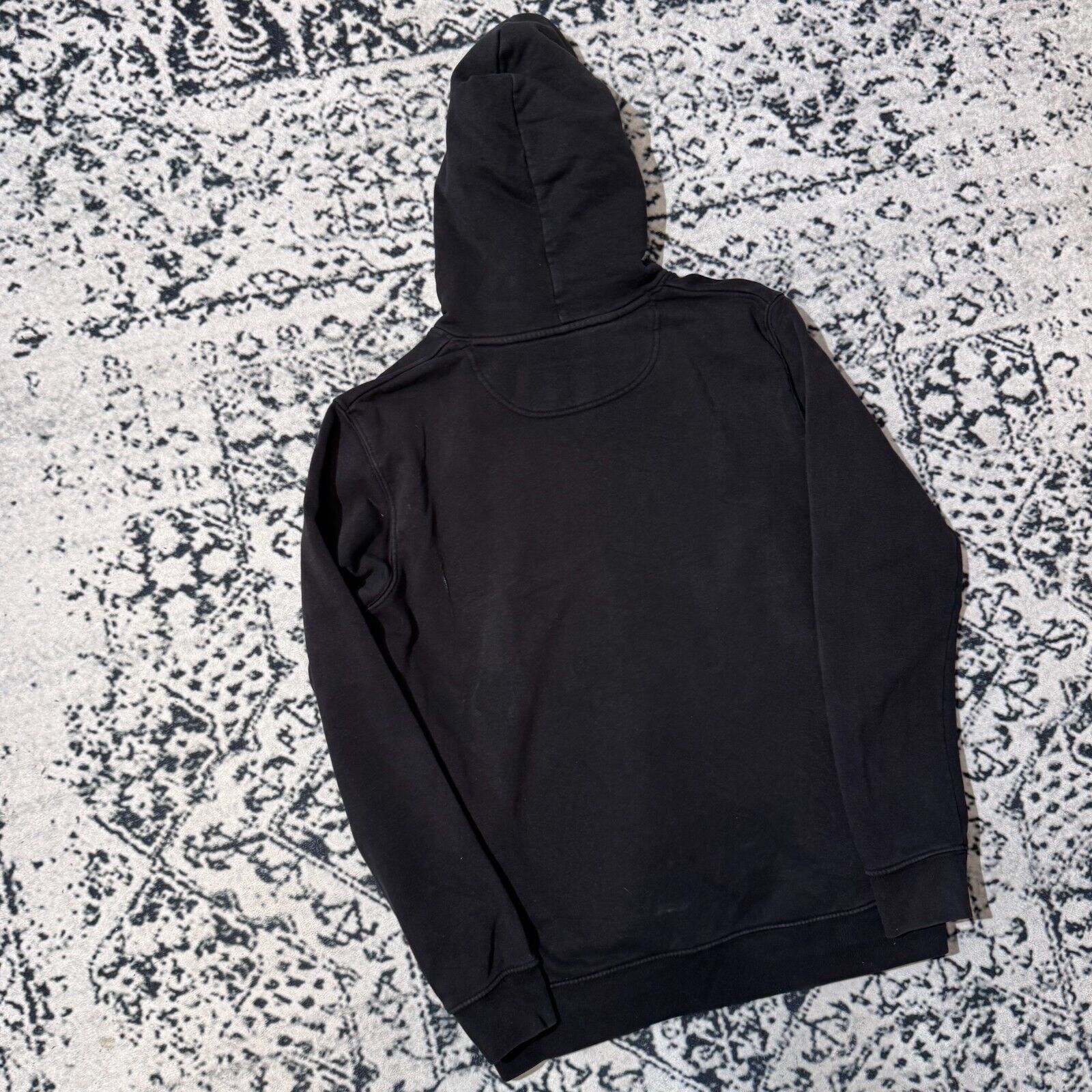 Vintage Vintage Grail Point Black Cotton Hoodie Size M Skull Y2K 90s Size US M / EU 48-50 / 2 - 9 Thumbnail