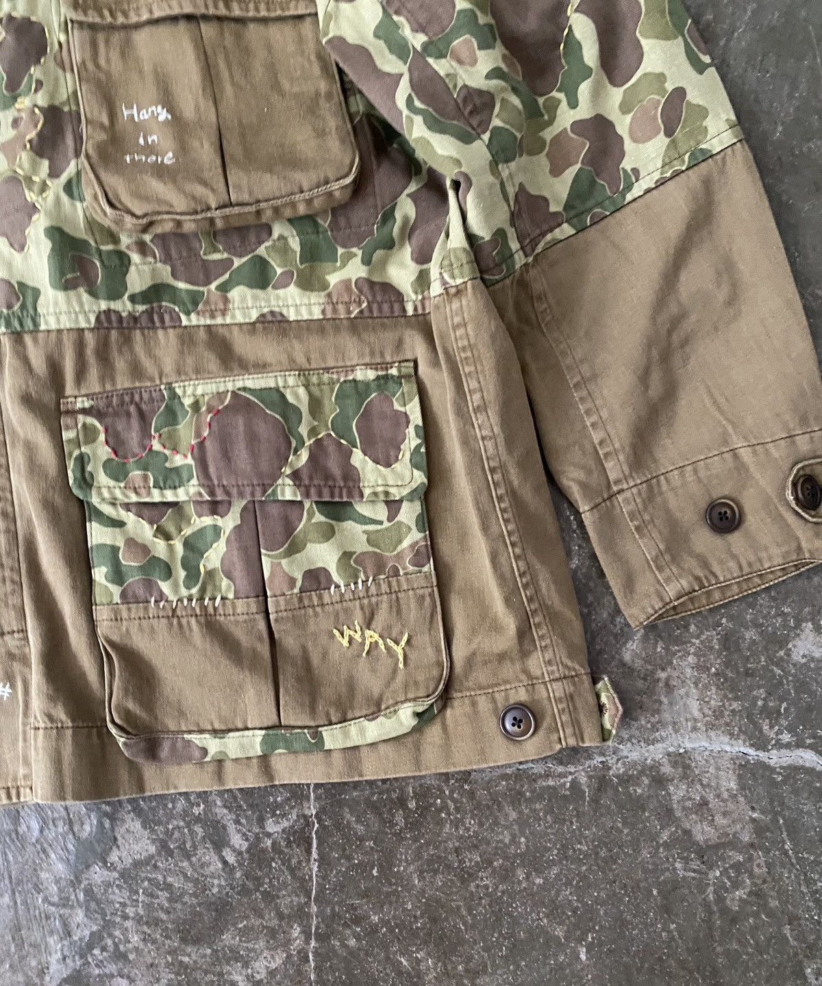 Porter Classic Porter Classic Hand Work Camo Fatigue Jacket Kapital Visvim Size US L / EU 52-54 / 3 - 6 Thumbnail