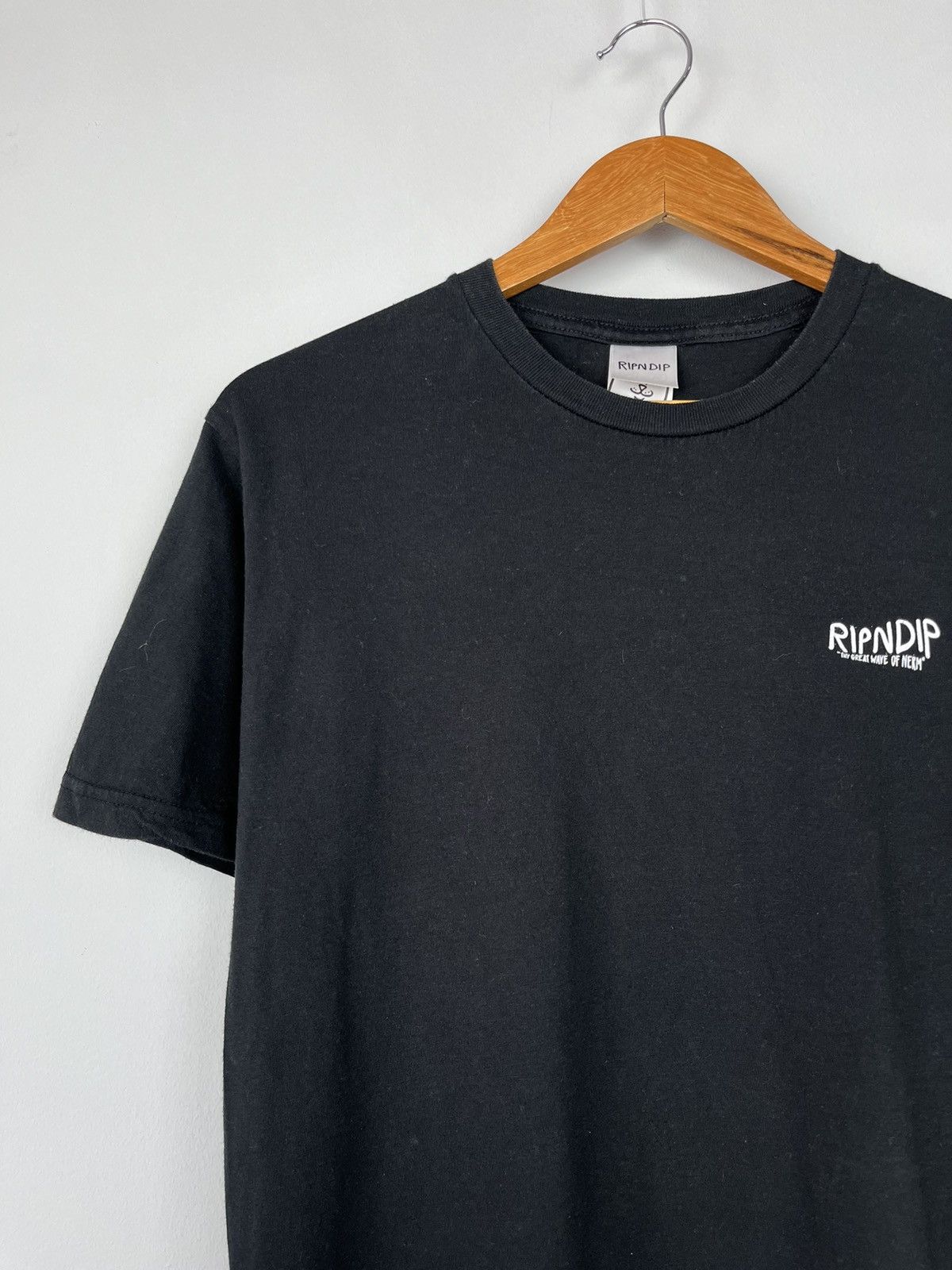 RIPNDIP Rip N Dip Great Wave Big Logo Tee Shirt Size US M / EU 48-50 / 2 - 4 Thumbnail