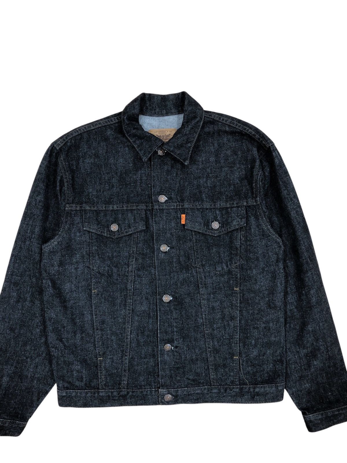 Levi's Y2k Levis Orange Tab Denim Jacket Size US M / EU 48-50 / 2 - 3 Thumbnail