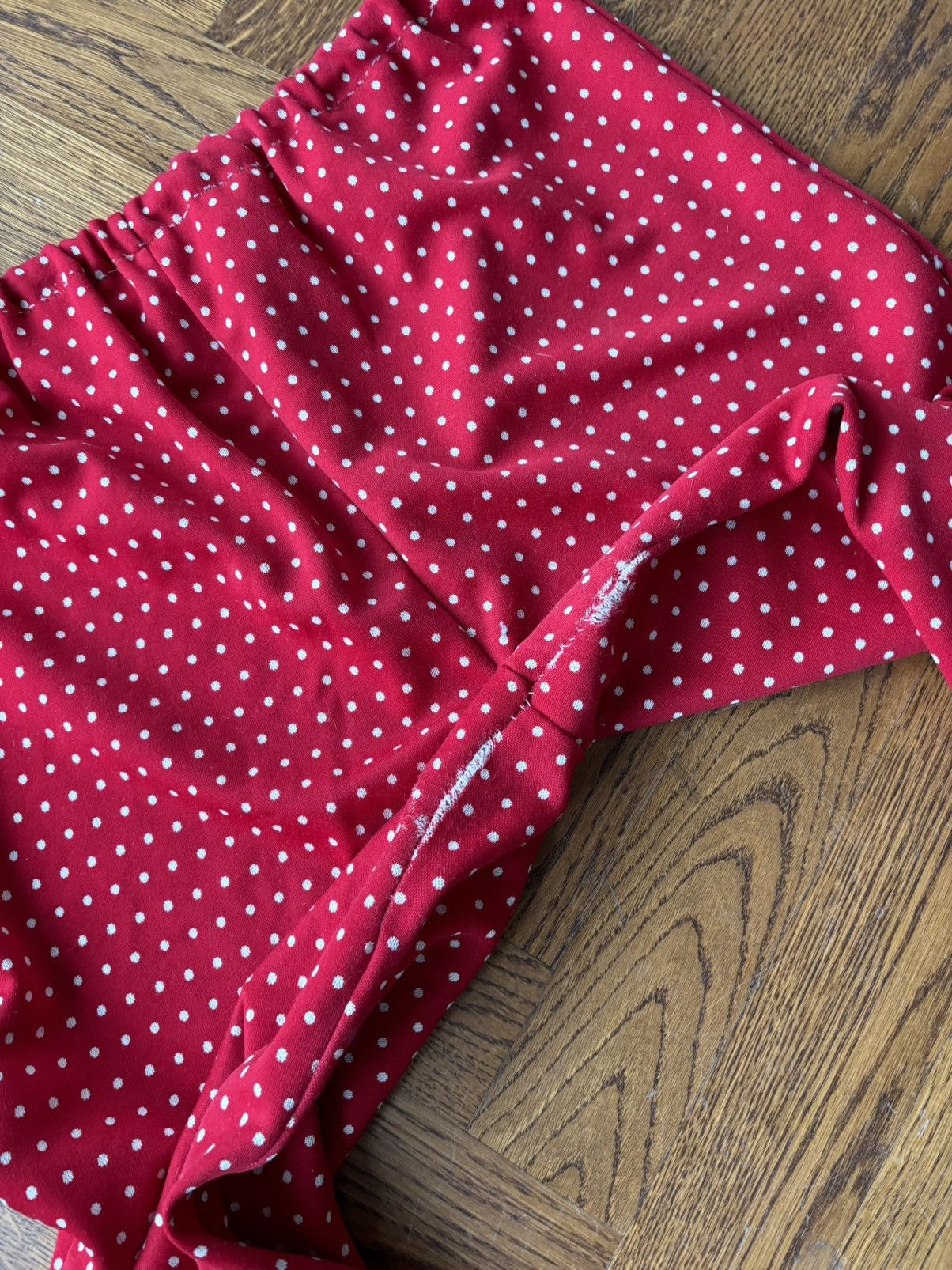 Vintage True Vintage Polka Dot Suit 1970s Two Piece Costume Set Size 34S - 13 Thumbnail