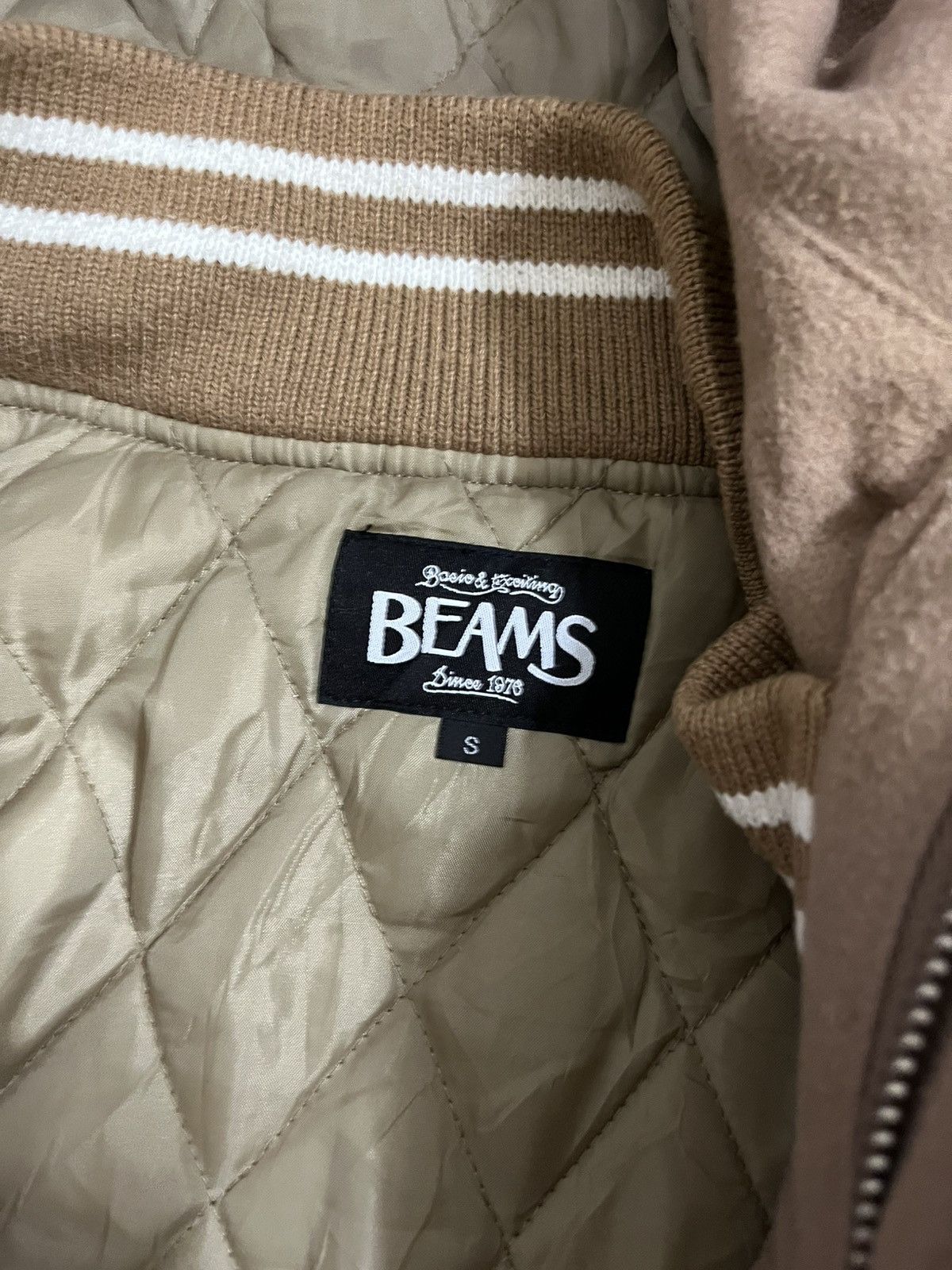 Beams Plus Beams Japan Hood Varsity Jacket Size US S / EU 44-46 / 1 - 12 Thumbnail