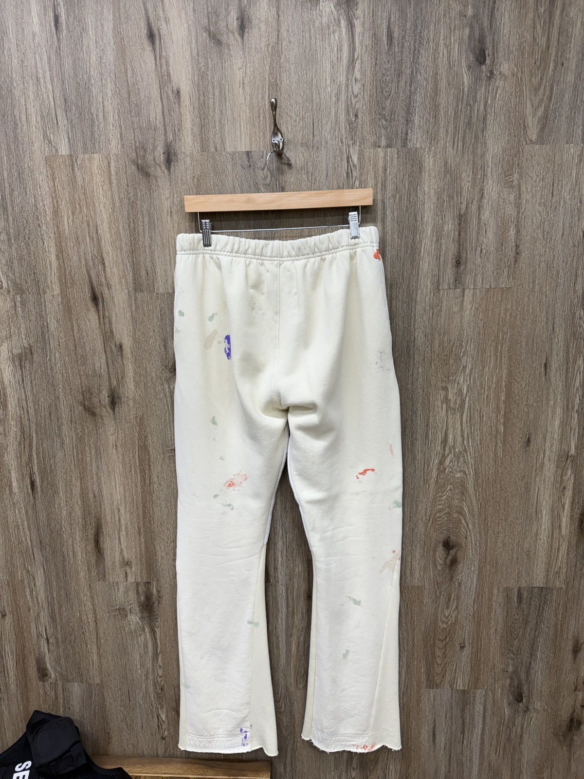 Gallery Dept. Gallery Dept Cream Flare Pants Size US 33 - 6 Thumbnail