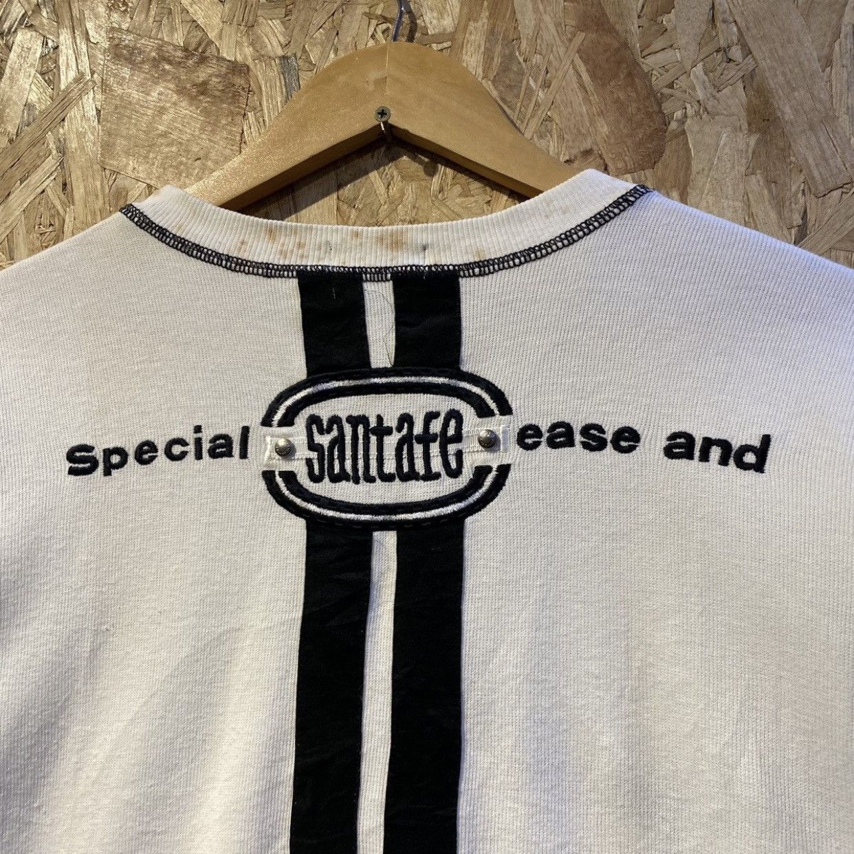 Japanese Brand × Vintage SANTA FE SMARTNESS EMBROIDERY BIG LOGO TSHIRT SWEATSHIRTS Size US XL / EU 56 / 4 - 6 Thumbnail