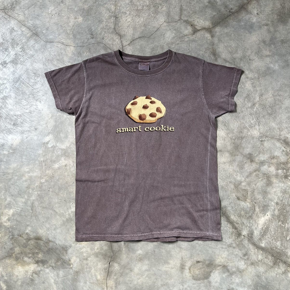 Vintage Vintage Crazy Shirt Tee “ smart cookie “ Size US M / EU 48-50 / 2 - 1 Thumbnail