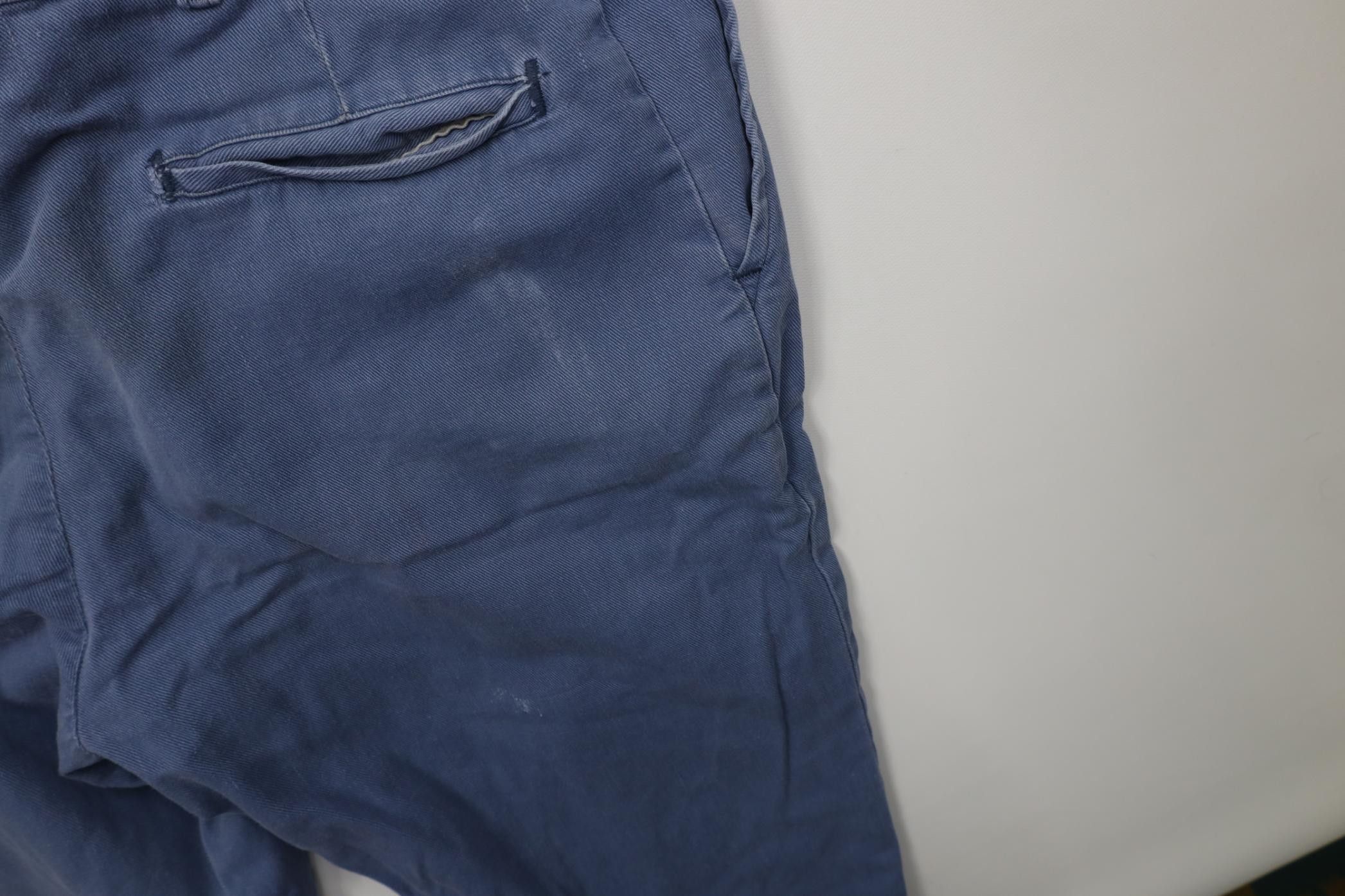 Vintage Vintage 70s 80s Streetwear Workwear Mechanic Pants Blue USA Size US 34 / EU 50 - 17 Thumbnail