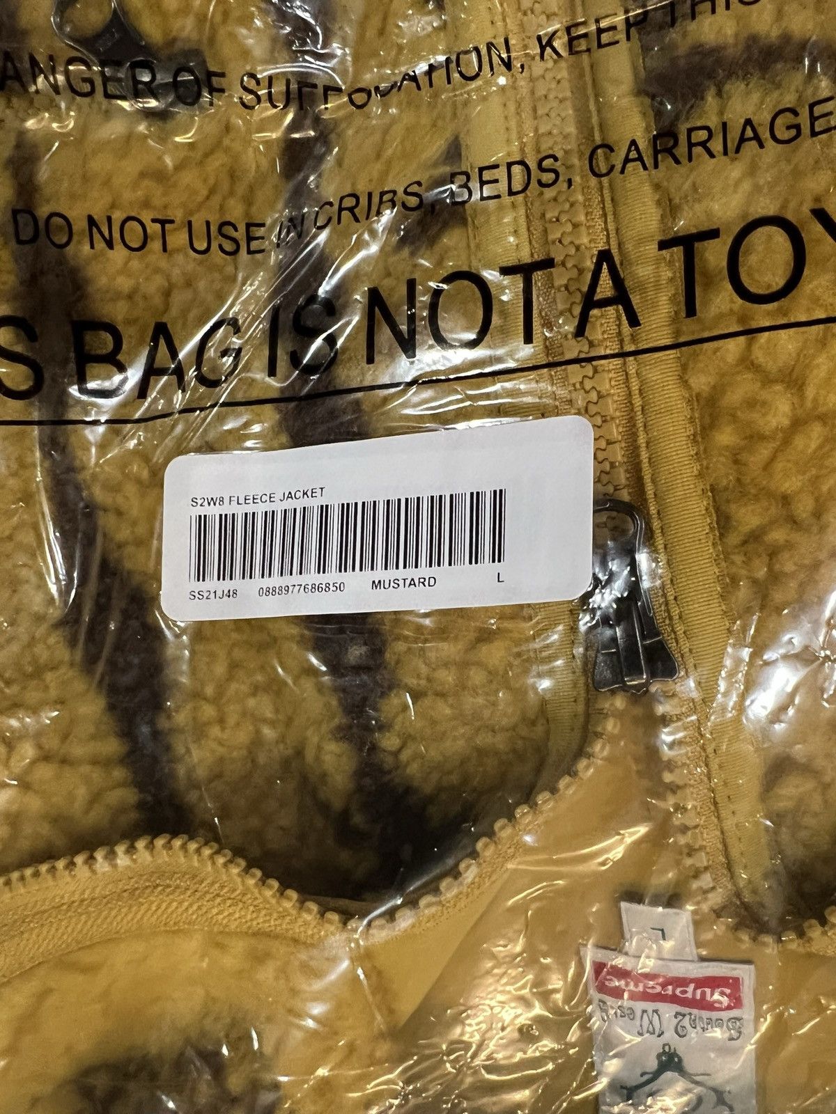 South2 West8 × Supreme Supreme x South2West 8 Fleece Jacket Size US L / EU 52-54 / 3 - 7 Thumbnail