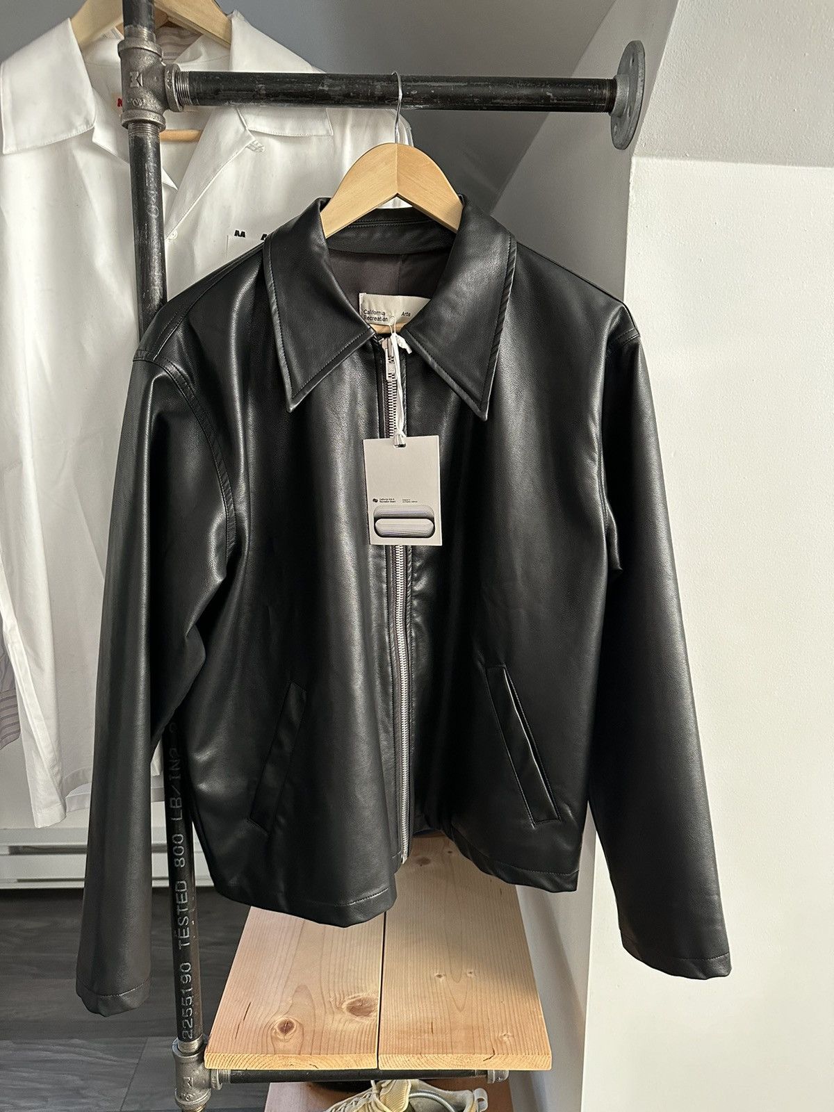 image of California Arts Fairfax Vegan Blouson in Black, Men's (Size Medium)