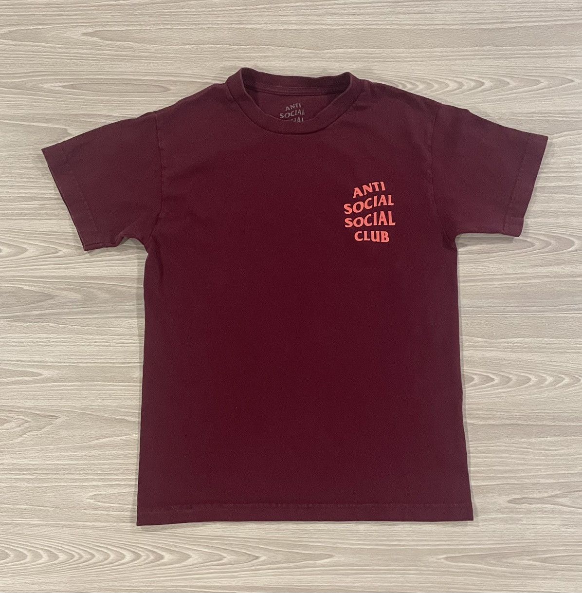Anti Social Social Club Anti Social Social Club Shirt Burgundy Mens Size Small Size US S / EU 44-46 / 1 - 3 Thumbnail