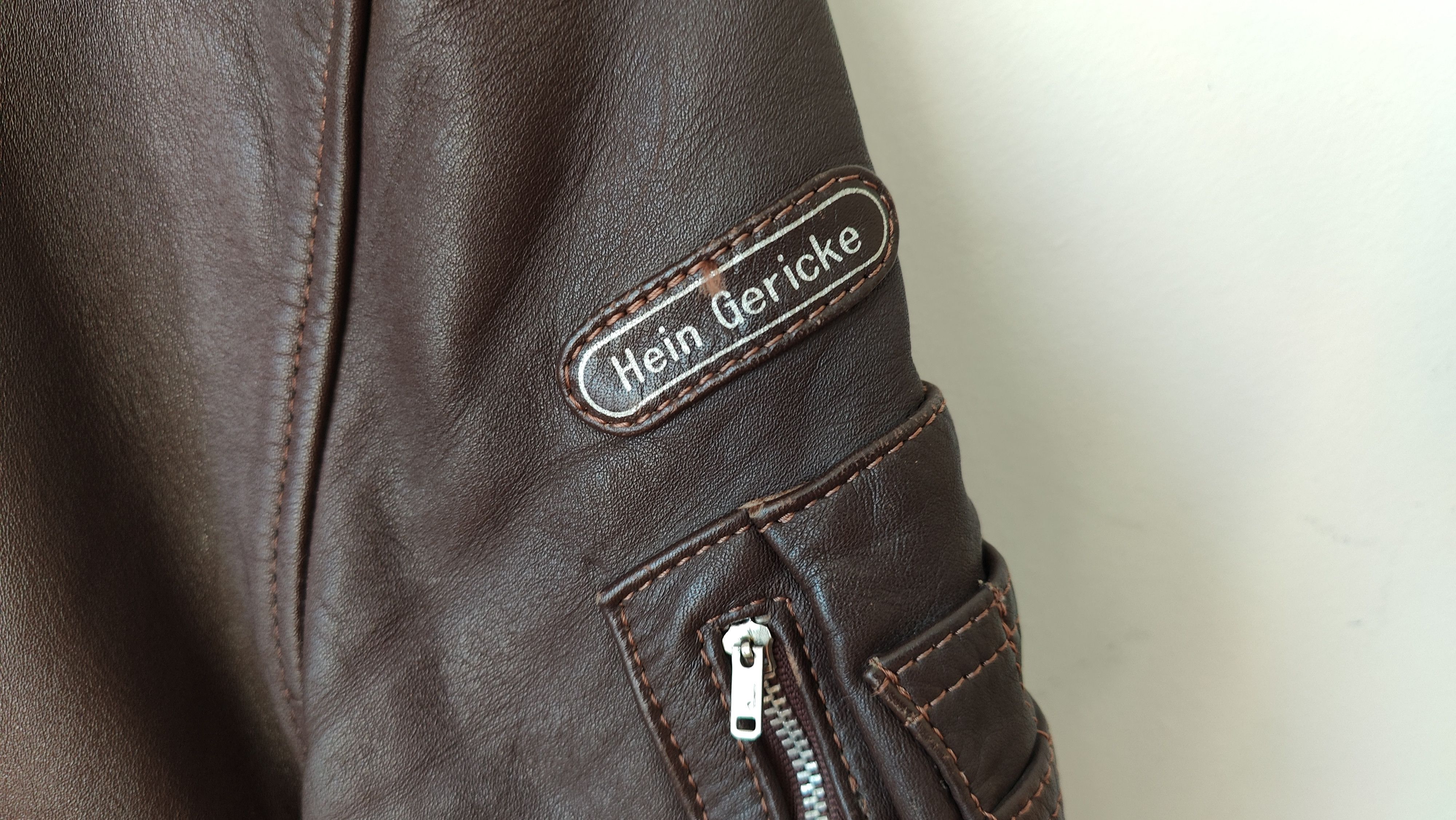 Hein Gericke Hein Gericke Vintage 90s Leather Moto Biker Jacket RARE Size US M / EU 48-50 / 2 - 4 Thumbnail