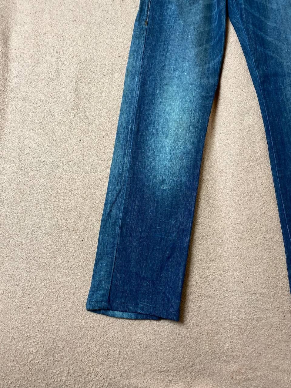 Miss Sixty × Vintage 2000s Miss Sixty Jeans Vintage Lightwash Denim Pants Y2K 25 Size 25" / US 0 / IT 36 - 6 Thumbnail