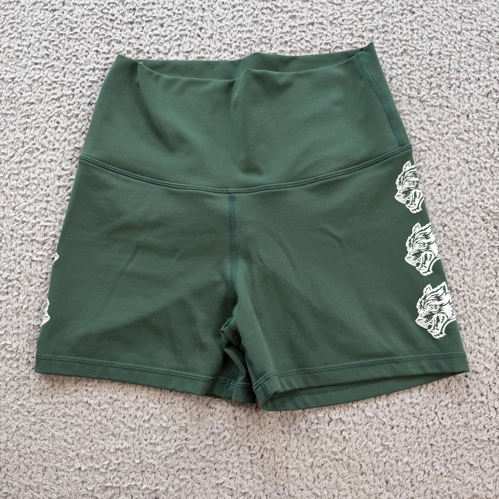 Darc Sport Darc Sport Wolves Womens Shorts 351/500 Back Scrunch Green Size 28" / US 6 / IT 42 - 2 Thumbnail