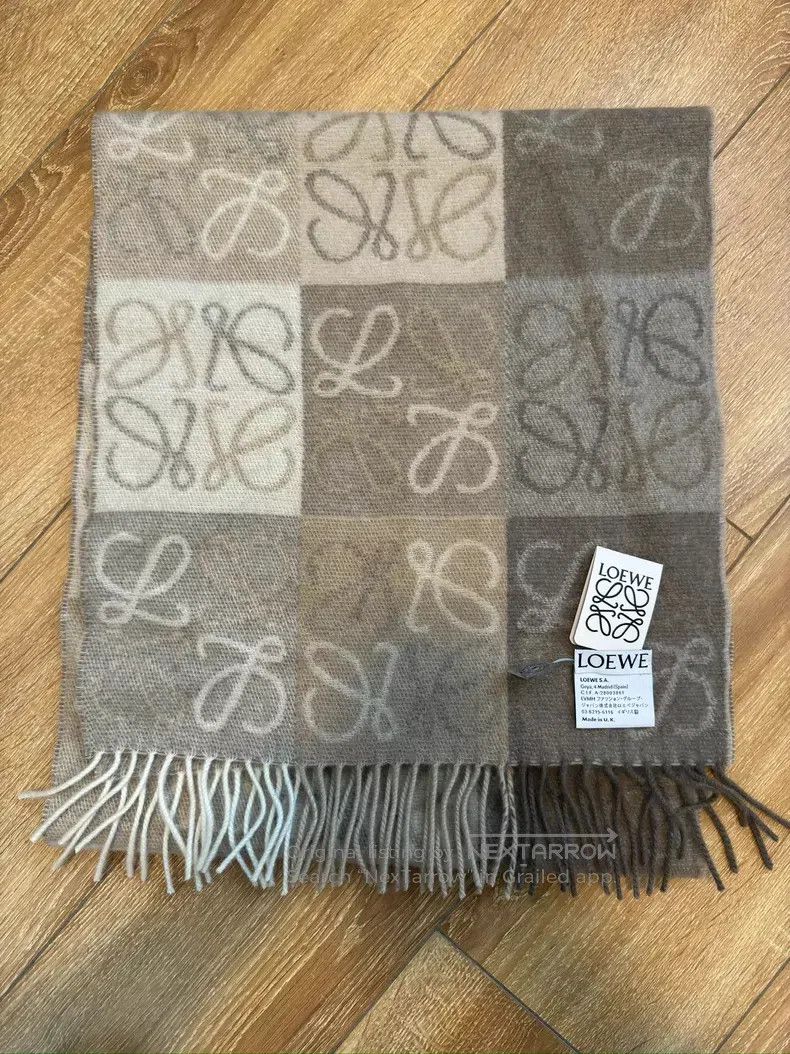 Loewe Loewe Cashmere Scarf Size ONE SIZE - 2 Thumbnail