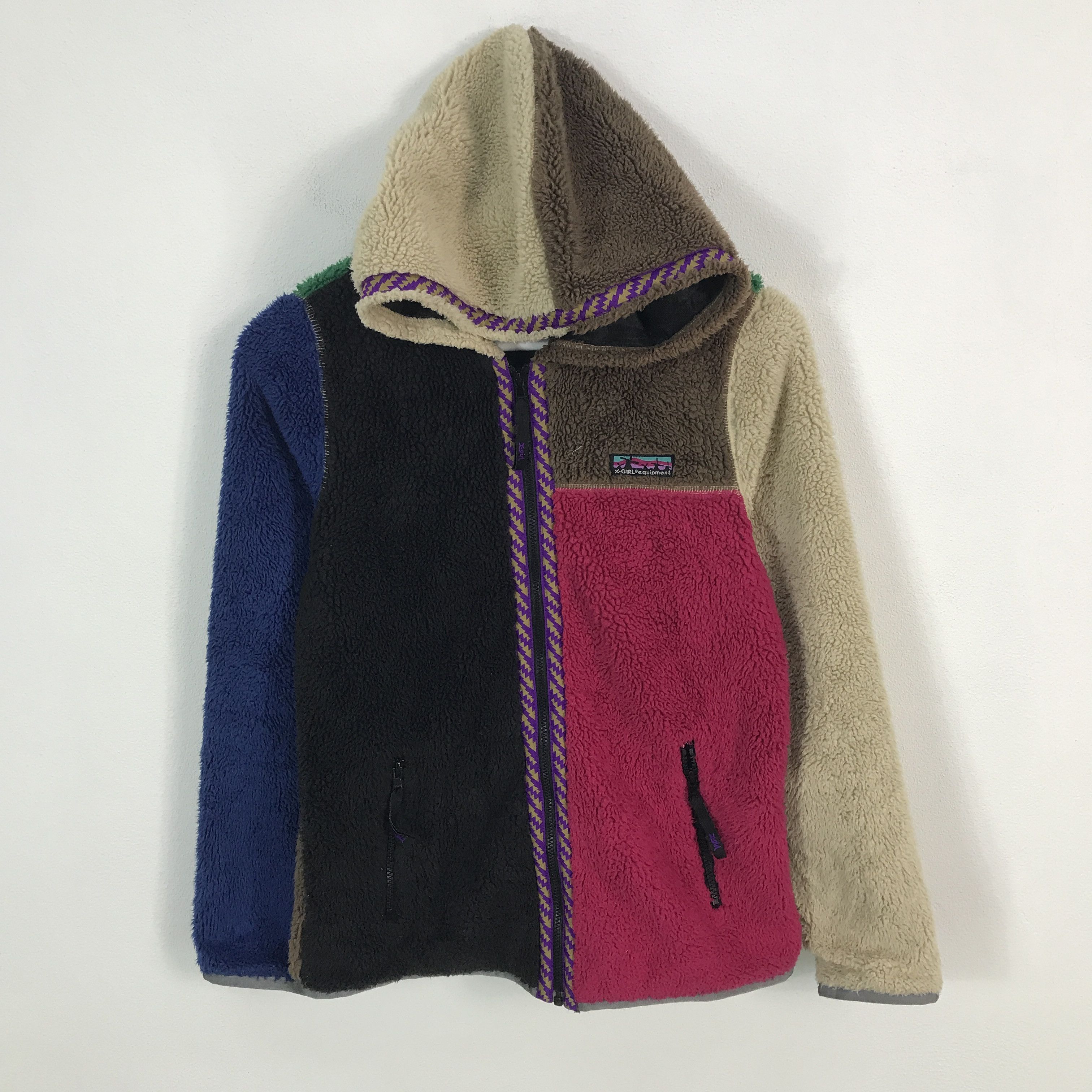 Japanese Brand X-Girl Hoodie jacket Multicolour Size S / US 4 / IT 40 - 1 Thumbnail