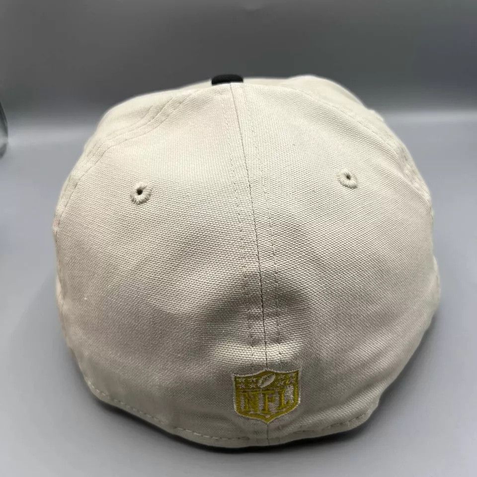 New Era Las Vegas Raiders Hat Men 7 1/2 59Fifty New Era Fitted Cap Size ONE SIZE - 4 Thumbnail