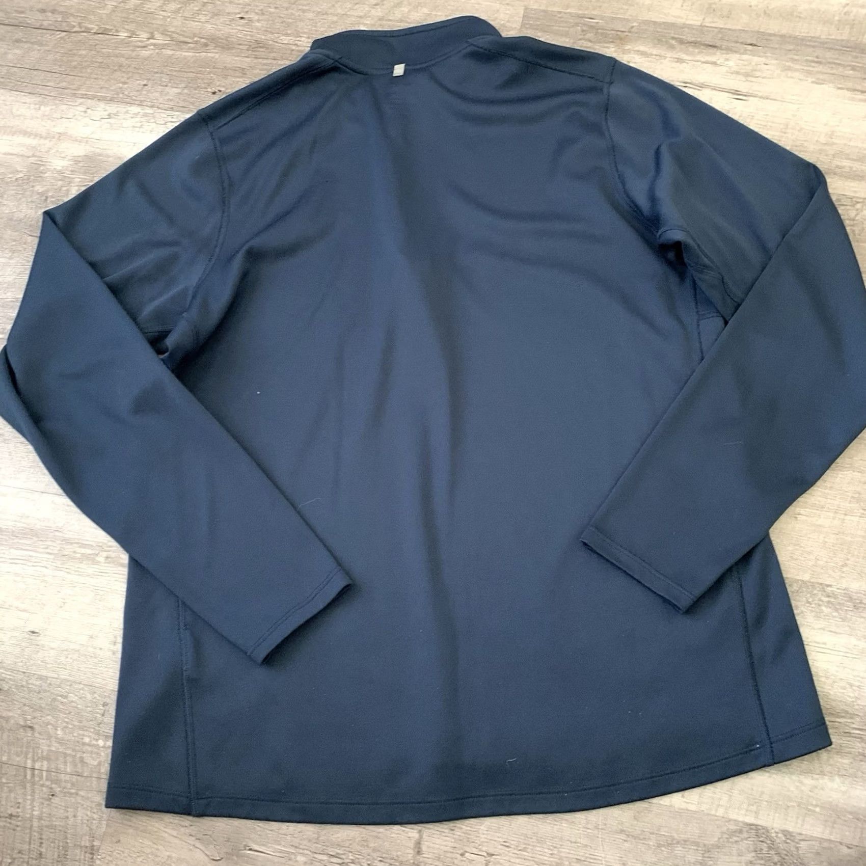Nike Nike Racer Shirt Mens Large 1/4 Zip Dri-Fit Blue Polyester Size US L / EU 52-54 / 3 - 5 Thumbnail