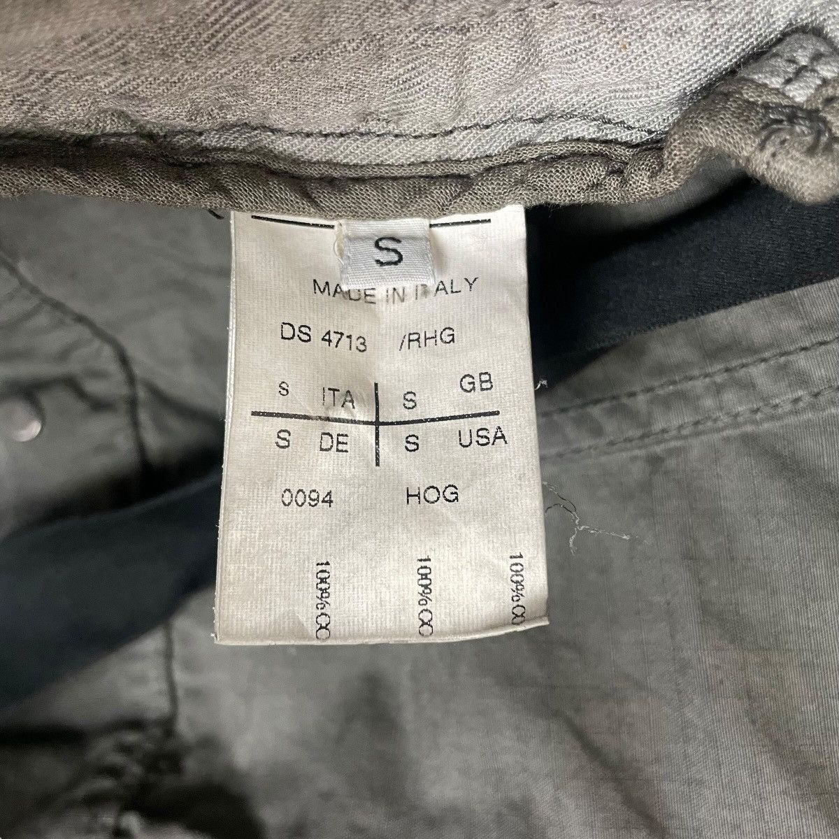 Rick Owens Drkshdw Rick Owens DRKSHDW SS13 Light Jacket Olmar And Mirta Size S / US 4 / IT 40 - 16 Thumbnail
