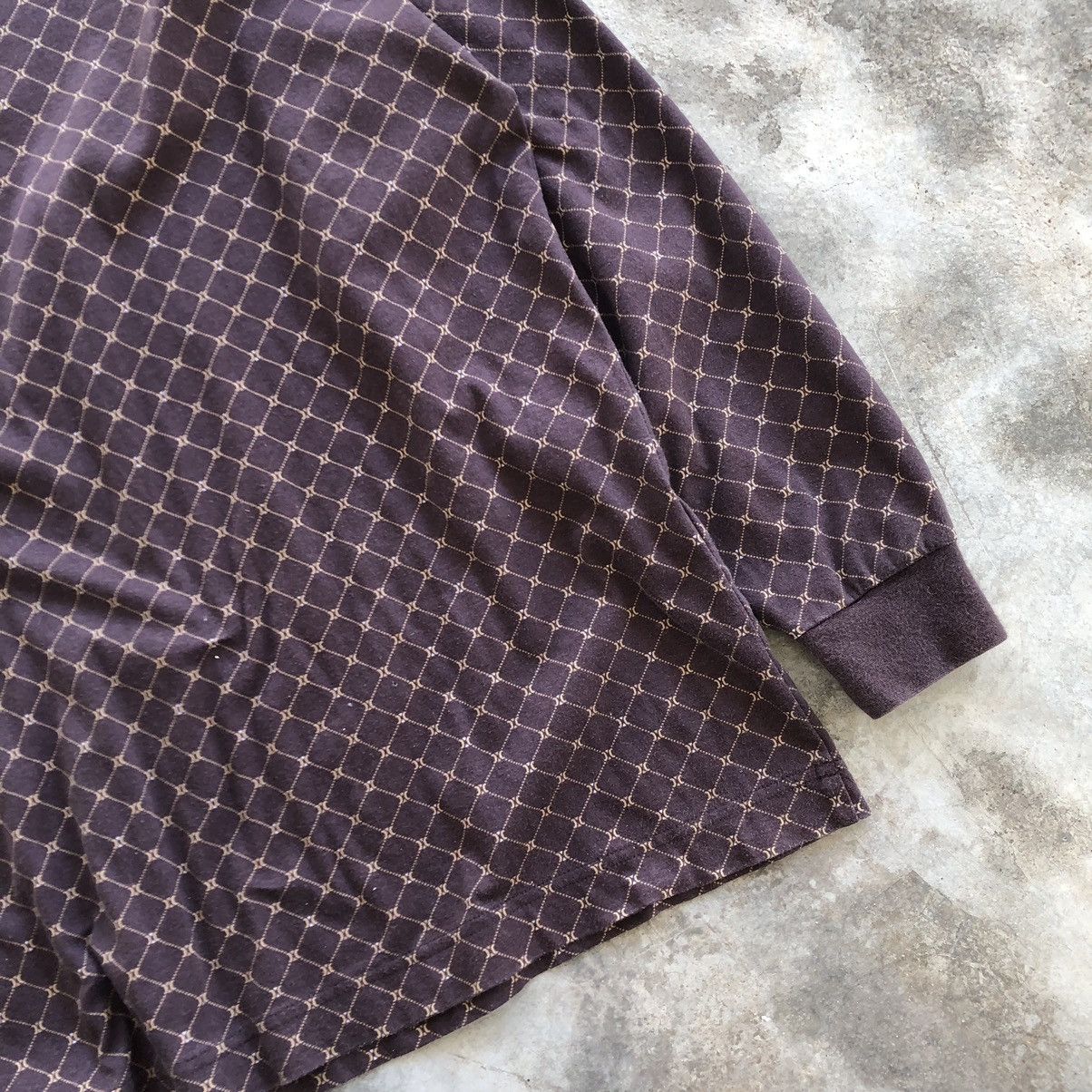 Celine CELINE Monogram Allover Print Long sleeve Shirt Size US M / EU 48-50 / 2 - 4 Thumbnail