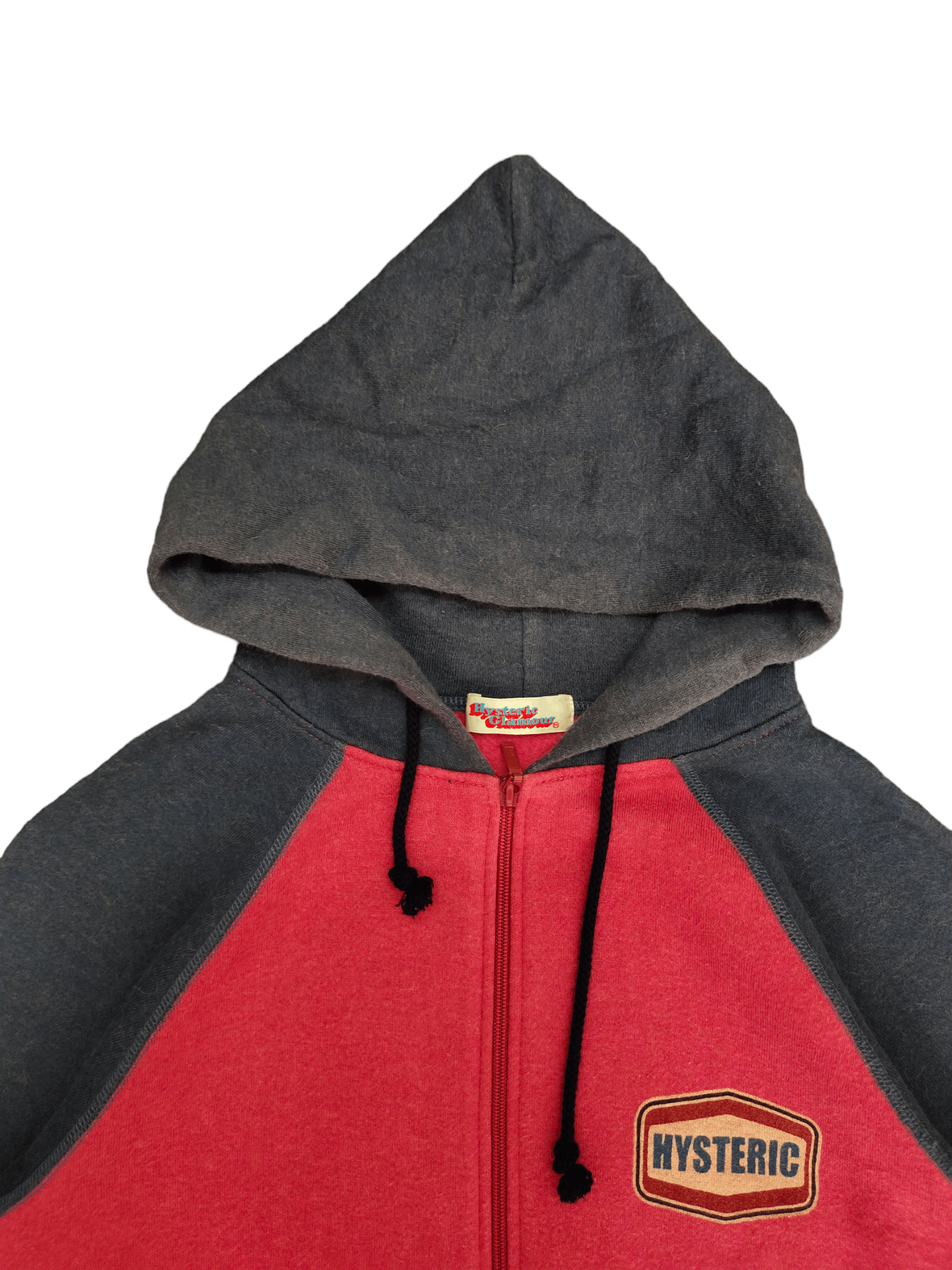 Hysteric Glamour Vintage 90s Hysteric Glamour Logo Special Raglan Hoodies Size US S / EU 44-46 / 1 - 5 Thumbnail
