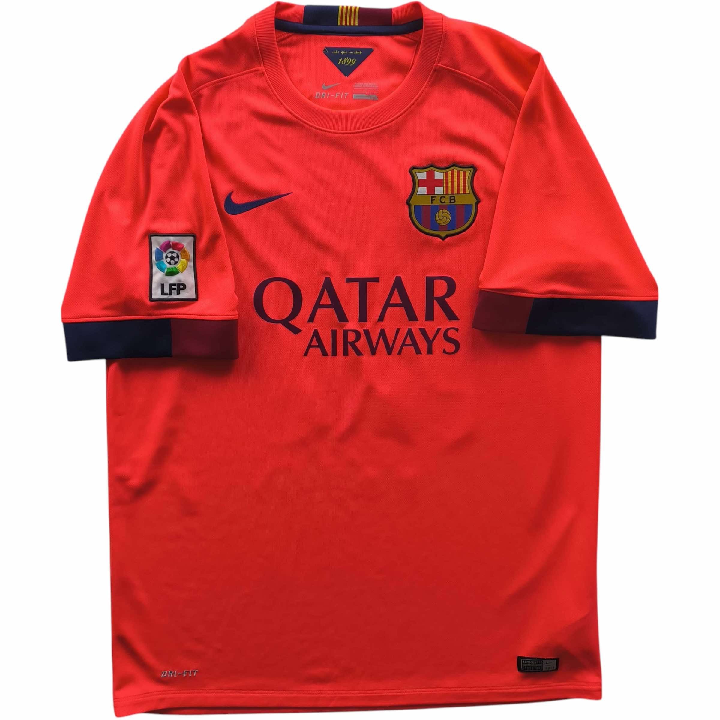 Nike FC Barcelona 2014-15 Nike away Messi football jersey size L Size US L / EU 52-54 / 3 - 2 Thumbnail