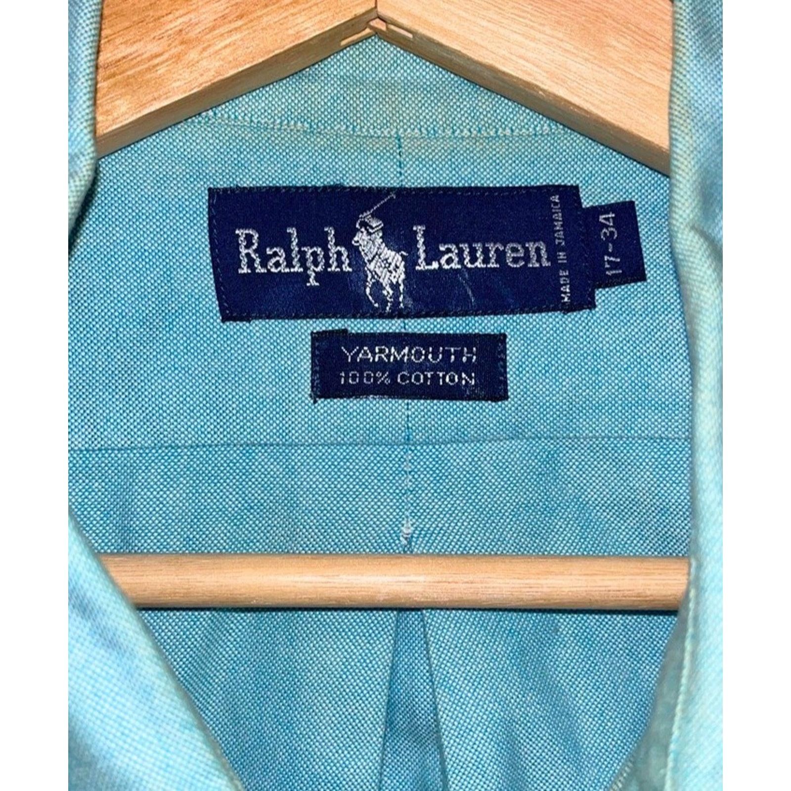 Polo Ralph Lauren Polo Ralph Lauren Yarmouth Dress Shirt Sz. 17 34 Button Down Size US L / EU 52-54 / 3 - 6 Thumbnail