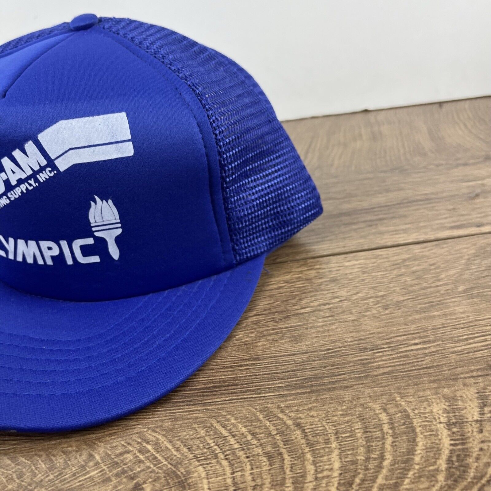 Other Mid Am Building Supply Hat Olympic Blue Adjustable Hat Blue Size ONE SIZE - 7 Thumbnail