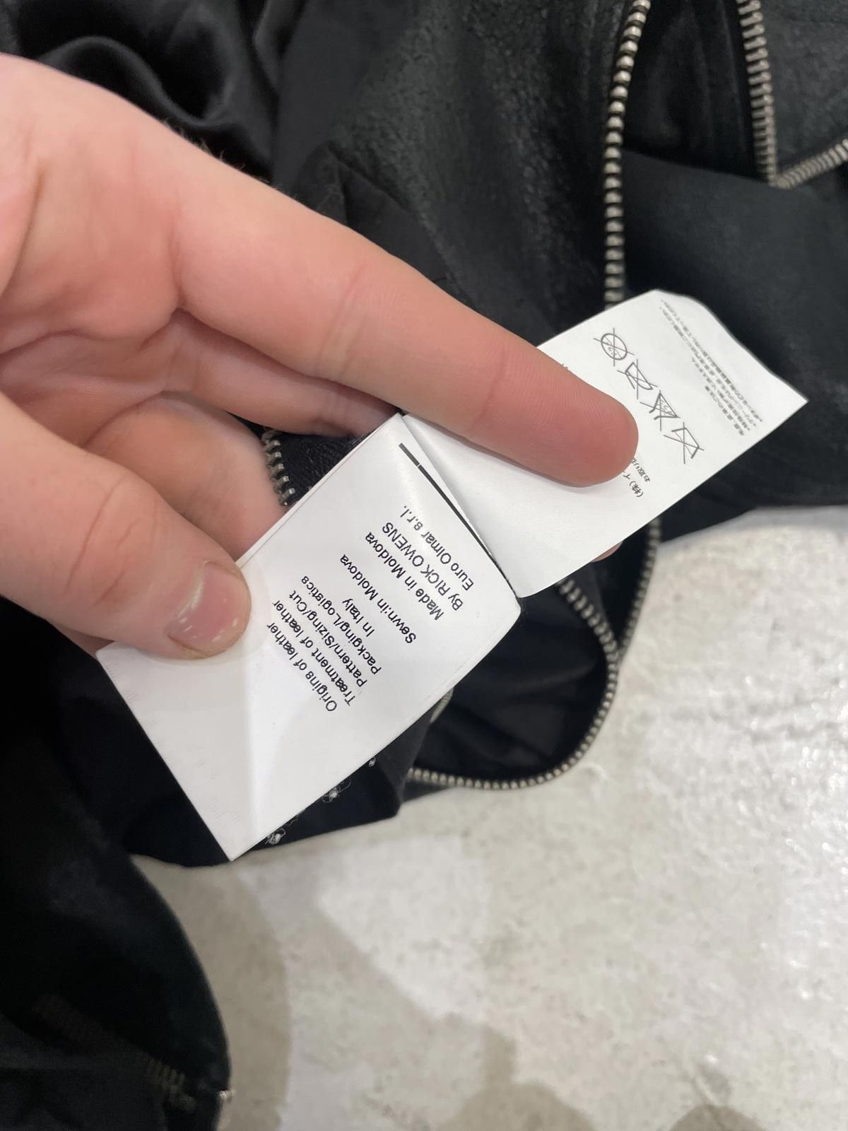 Rick Owens Rick Owen’s blistered leather black scuba jacket Size US XS / EU 42 / 0 - 9 Thumbnail