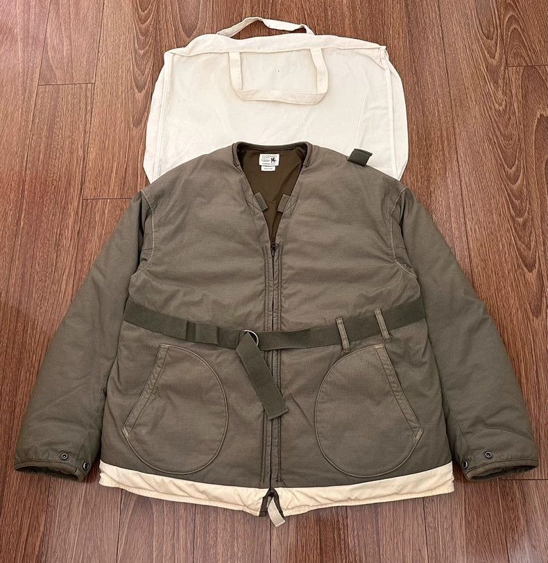Visvim Harrier Down Jacket Olive Color