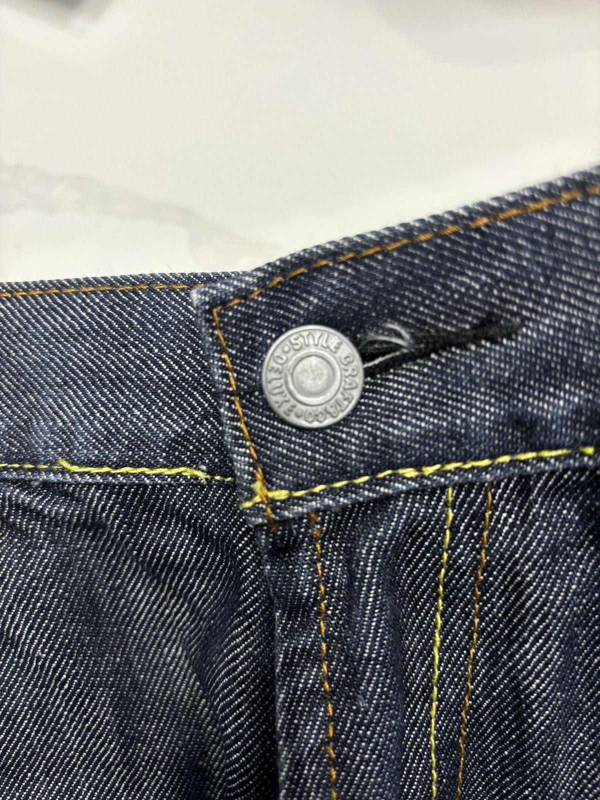 Japanese Brand VINTAGE EVISU JAPAN CUSTOM DAICOCK BAGGY DENIM JEANS Size US 32 / EU 48 - 10 Thumbnail
