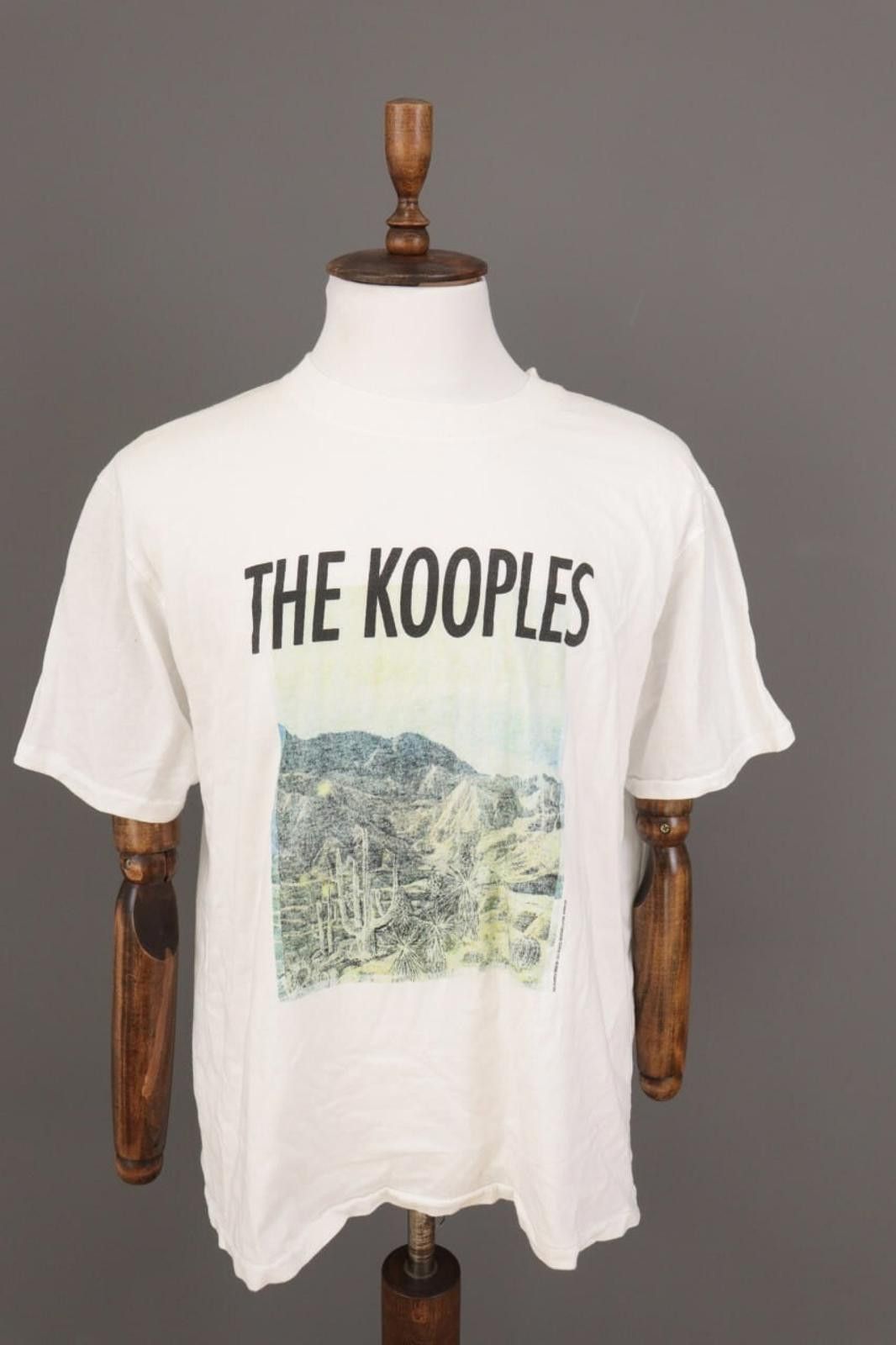 The Kooples The Kooples Paris White Printed Summer T-Shirt Size XL Size US XL / EU 56 / 4 - 1 Thumbnail