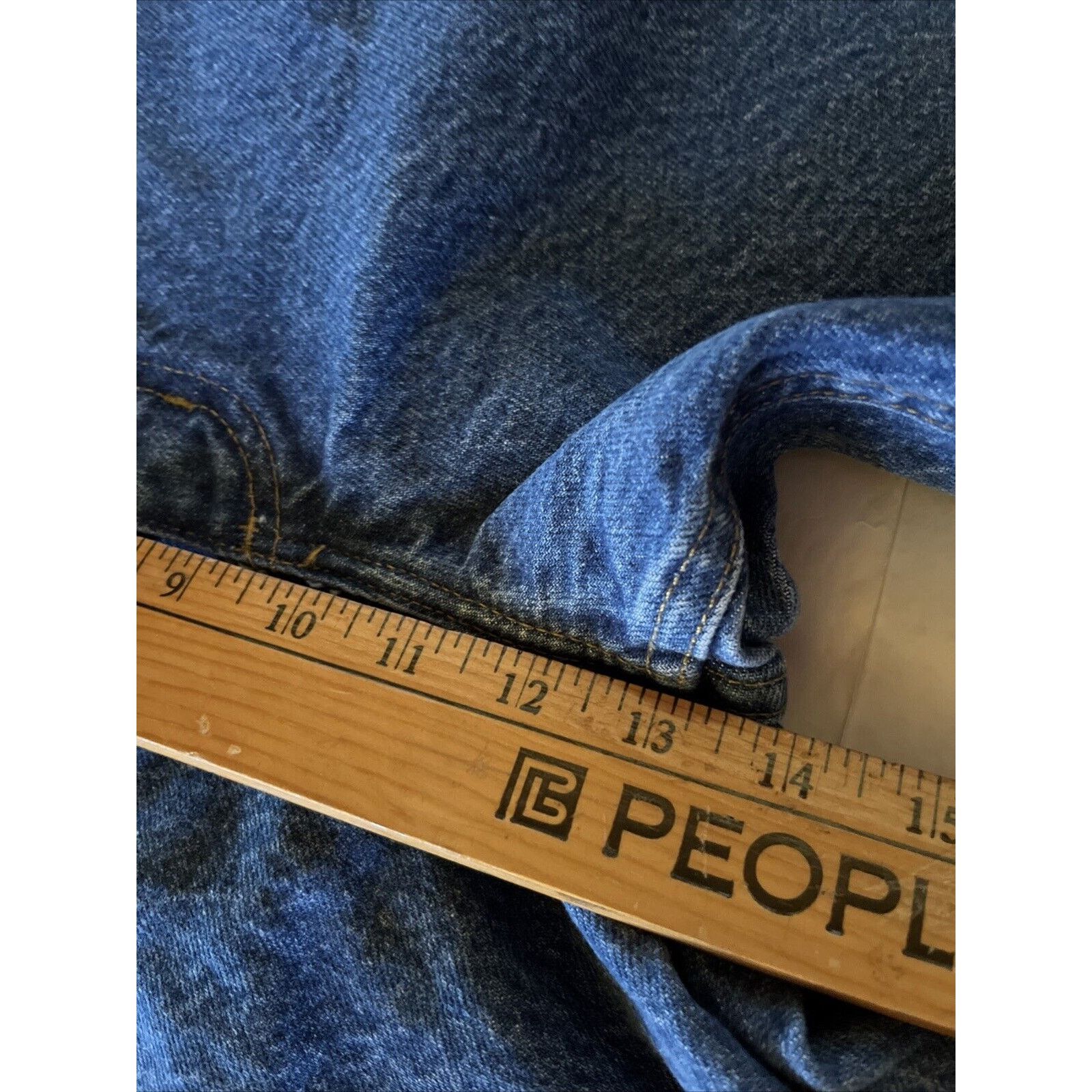 Carhartt Carhartt Jeans Men’s 38x30 Relaxed Fit Denim Blue Dark Wash Size US 38 / EU 54 - 10 Thumbnail