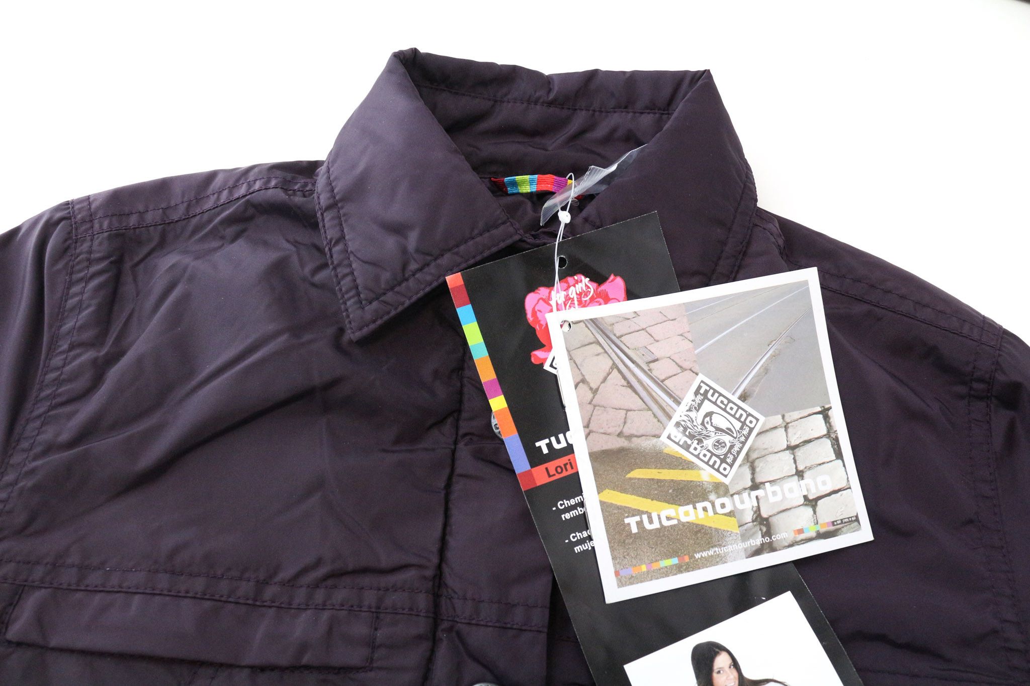 Other LORI 2XS Blackberry Windproof Moto Jacket 75271 Size XXS / US 00 / IT 34 - 3 Thumbnail
