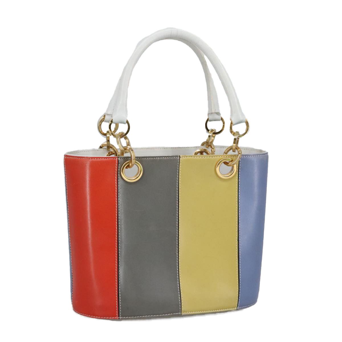 Salvatore Ferragamo Gancini Multicolour Leather Handbag (Pre-Owned) Size ONE SIZE - 1 Thumbnail