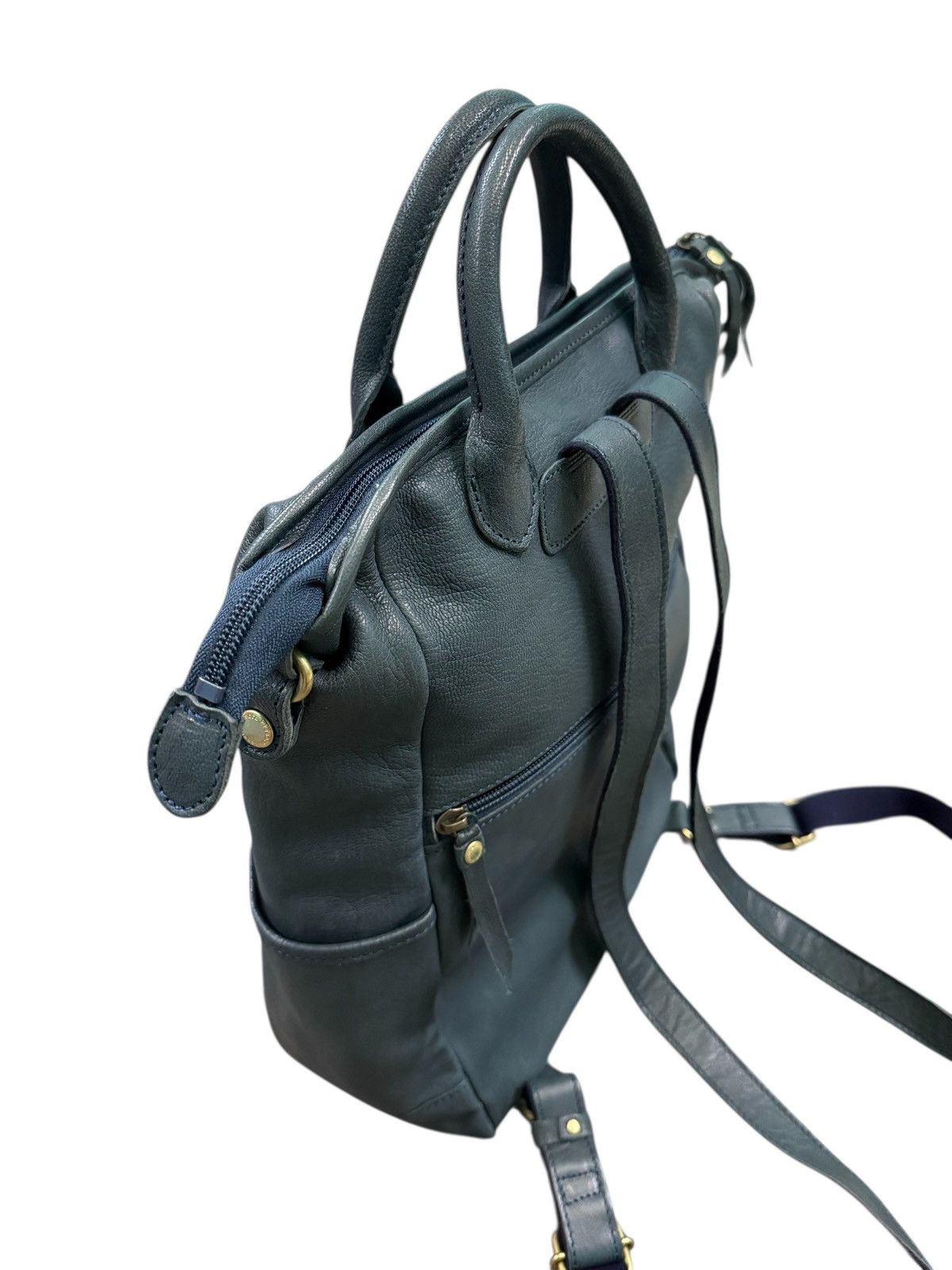 Japanese Brand KISSORA LEATHER BACKPACK Size ONE SIZE - 7 Thumbnail