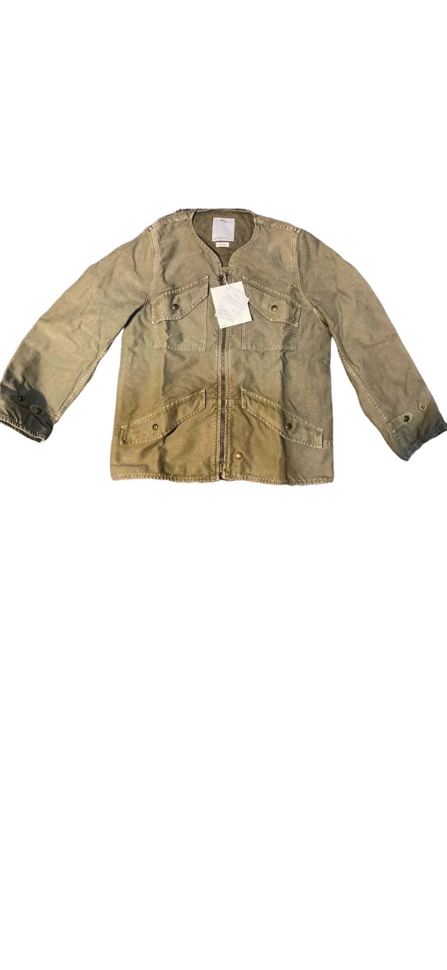 Visvim Visvim Morning Star Damaged Chino Jacket Size 2 Size US M / EU 48-50 / 2 - 1 Thumbnail