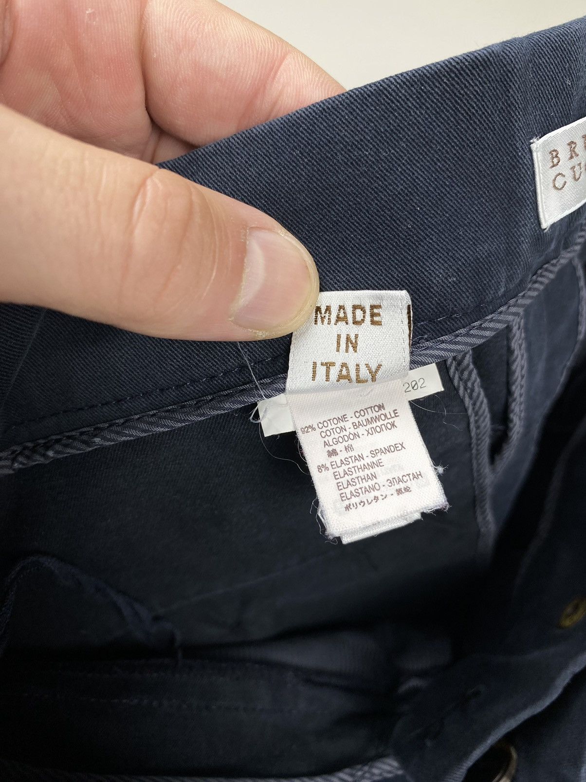 Brunello Cucinelli Brunello Cucinelli Women’s Cotton Trousers Pants Size 28" / US 6 / IT 42 - 8 Thumbnail