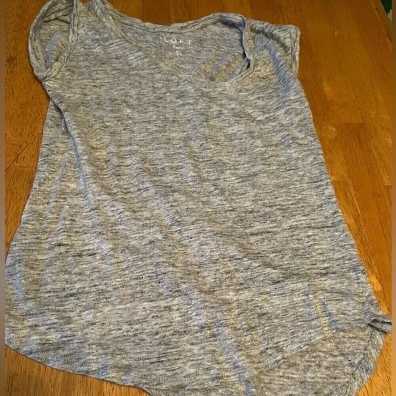 Loft Loft 100% linen tee shirt, size XS Size XS / US 0-2 / IT 36-38 - 1 Thumbnail