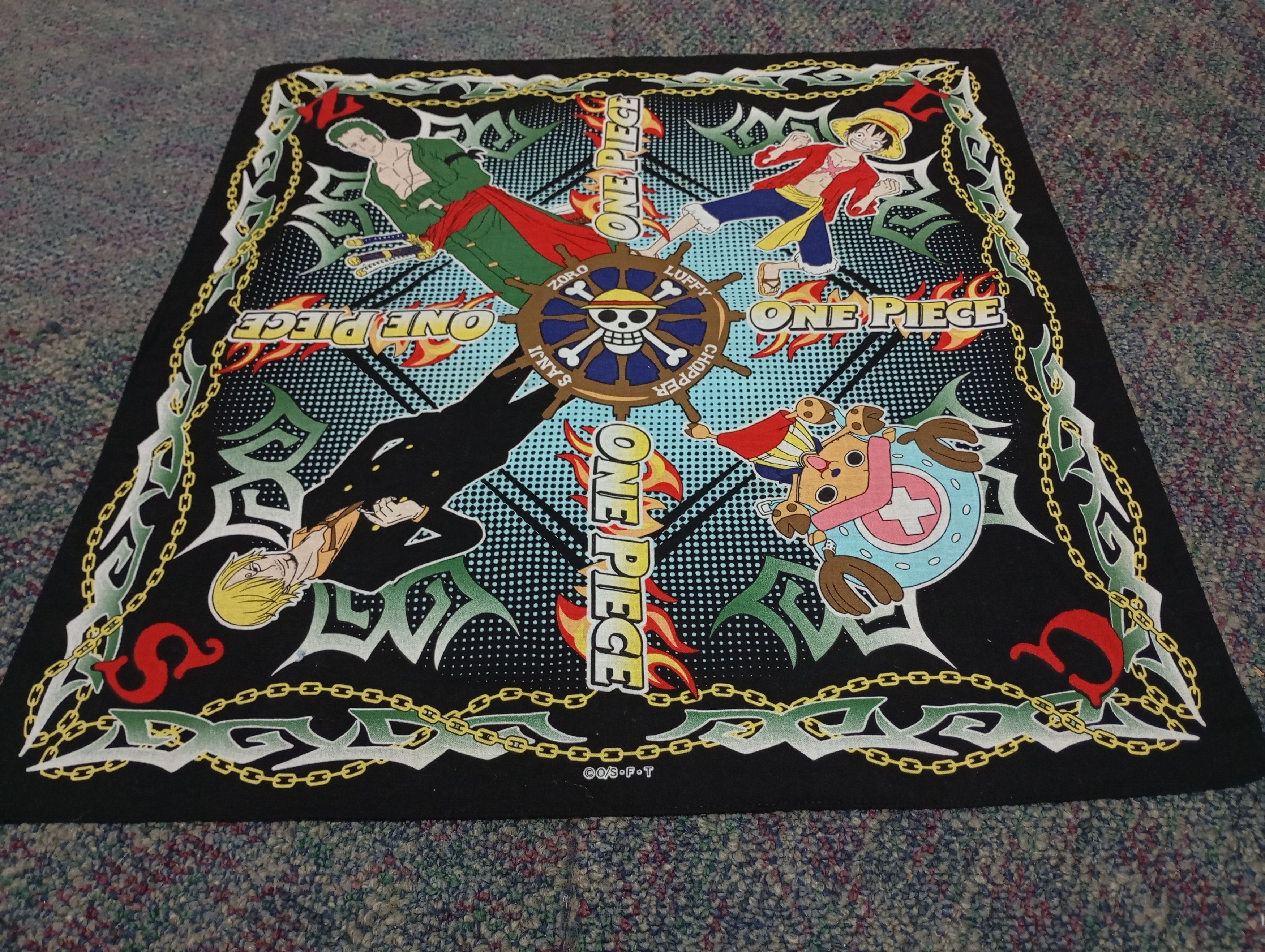 One Piece One Piece Bandana Handkerchief Pocketsquare Size ONE SIZE - 1 Thumbnail