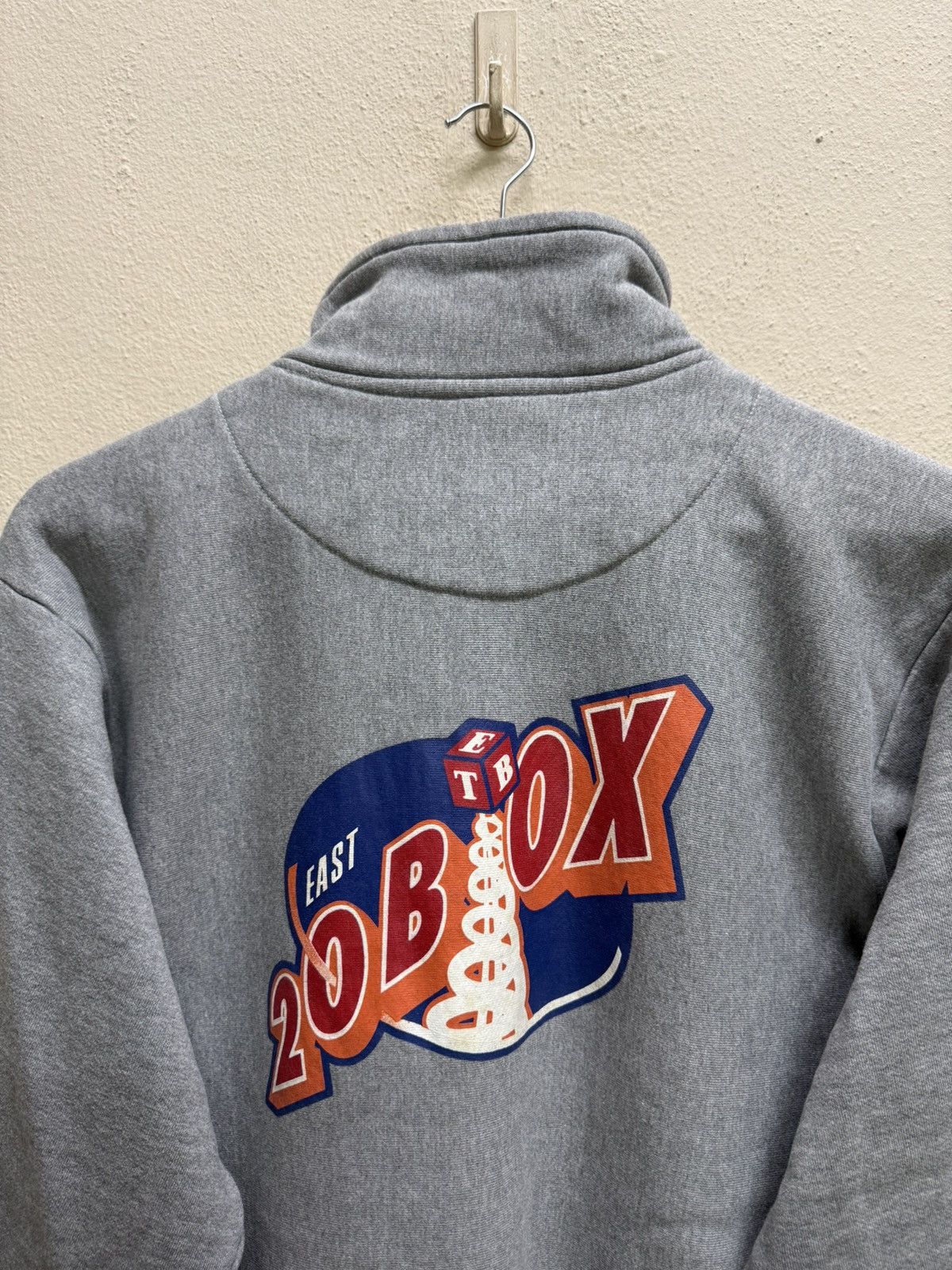 Vintage University of East Twenty Box Half Snap Button Sweater Size US S / EU 44-46 / 1 - 20 Thumbnail