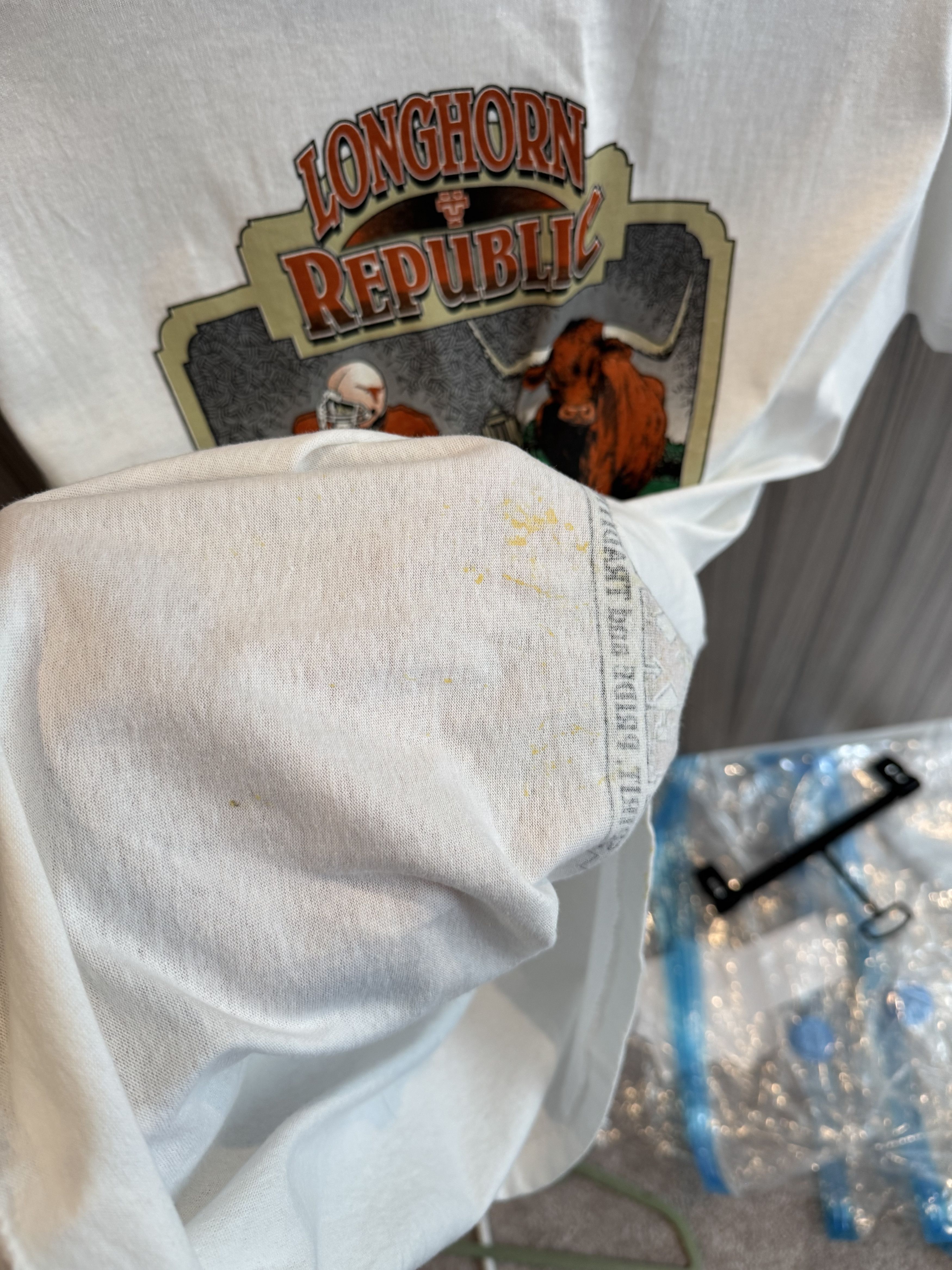 Delta Vintage 90s Texas Longhorns Tee (Delta / Deadstock NWT) – L Size US L / EU 52-54 / 3 - 8 Thumbnail