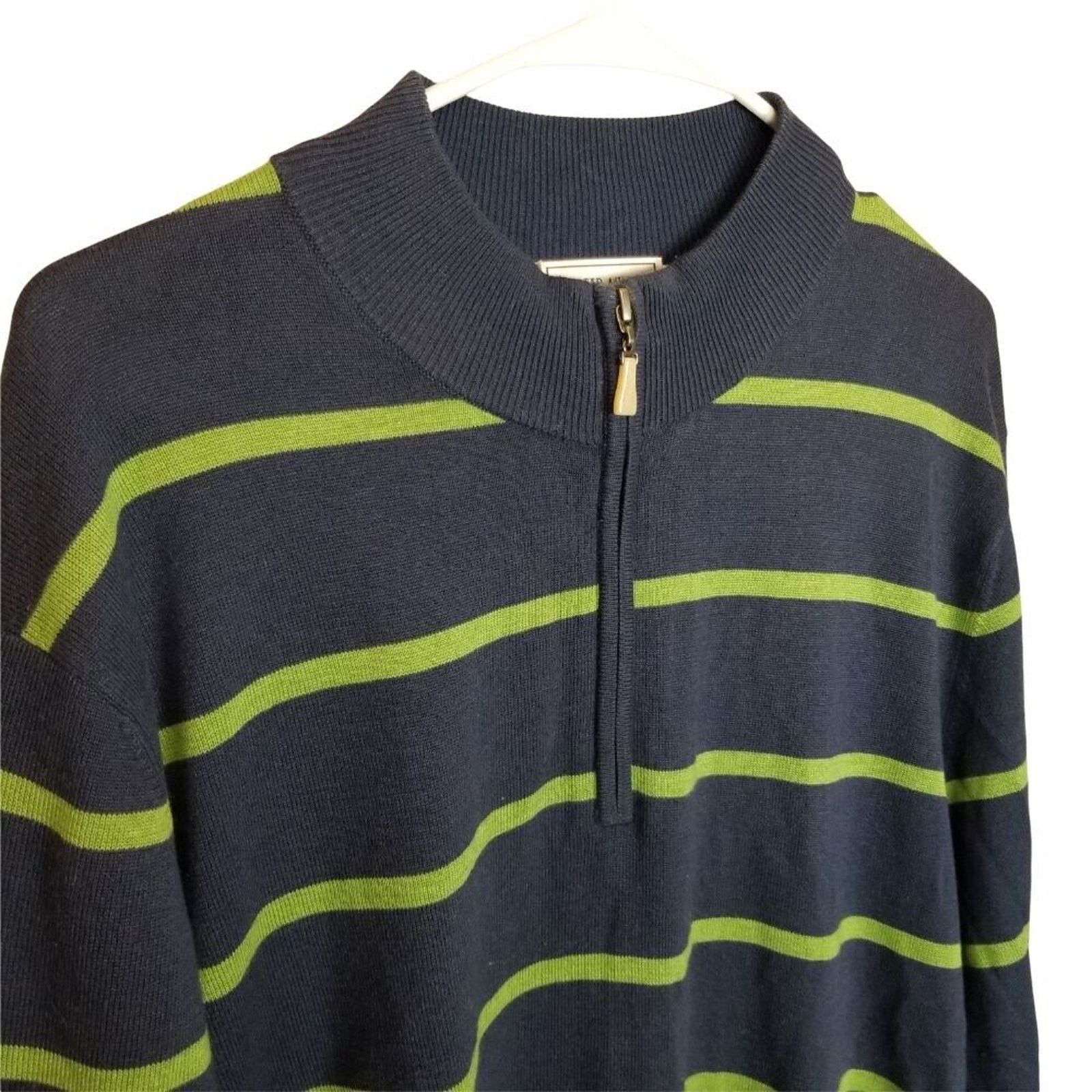 Peter Millar Peter Millar Silk Cashmere Sweater Striped Preppy Classic Size US M / EU 48-50 / 2 - 5 Thumbnail