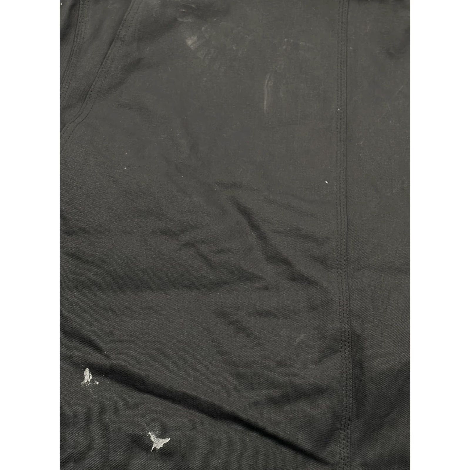 Vintage Berne Mens Sz L Jacket Black Duck Canvas Fleece Lined Hooded Work Farm Zip Cotton Blend USA Size US L / EU 52-54 / 3 - 5 Thumbnail